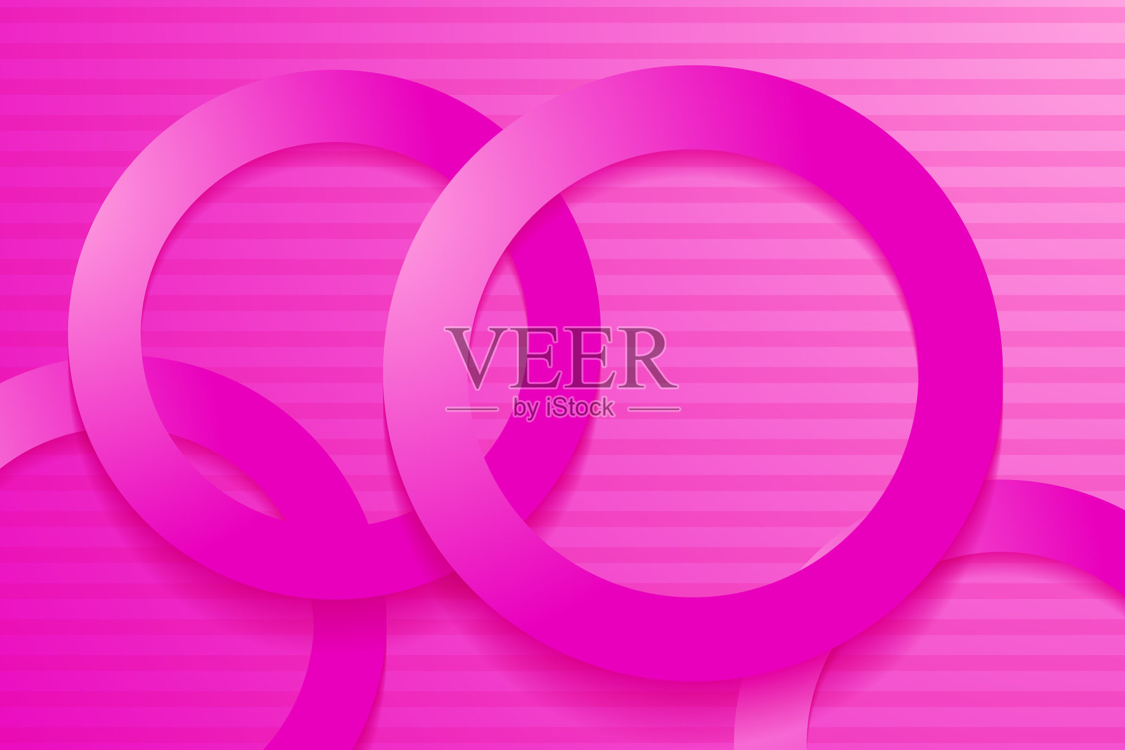 现代粉色背景3d彩色重叠插画图片素材