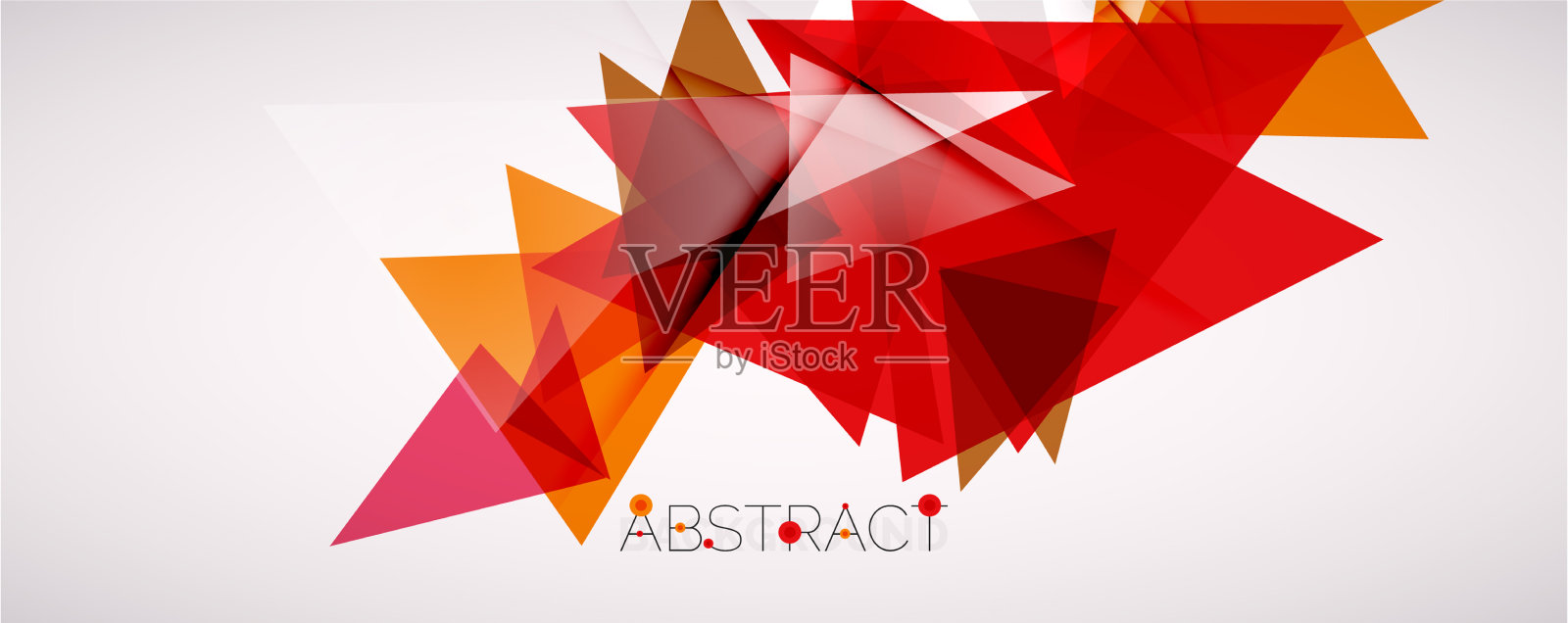 几何抽象背景颜色三角形插画图片素材