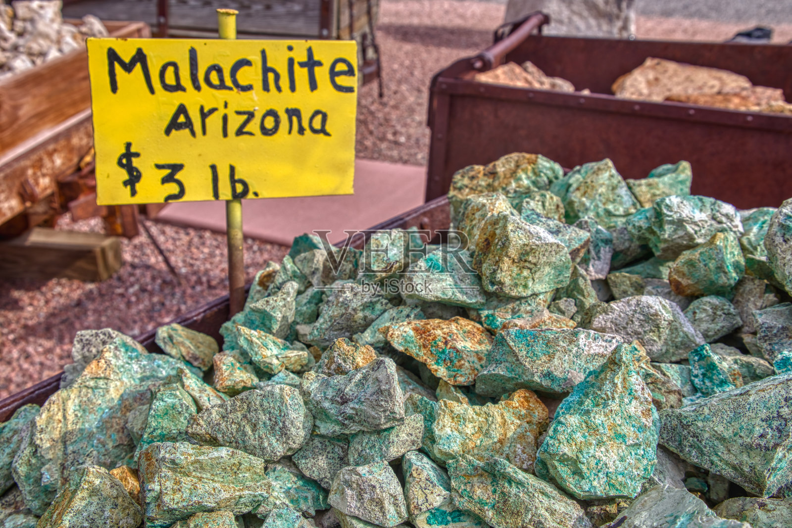 亚利桑那州孔雀石按磅出售照片摄影图片