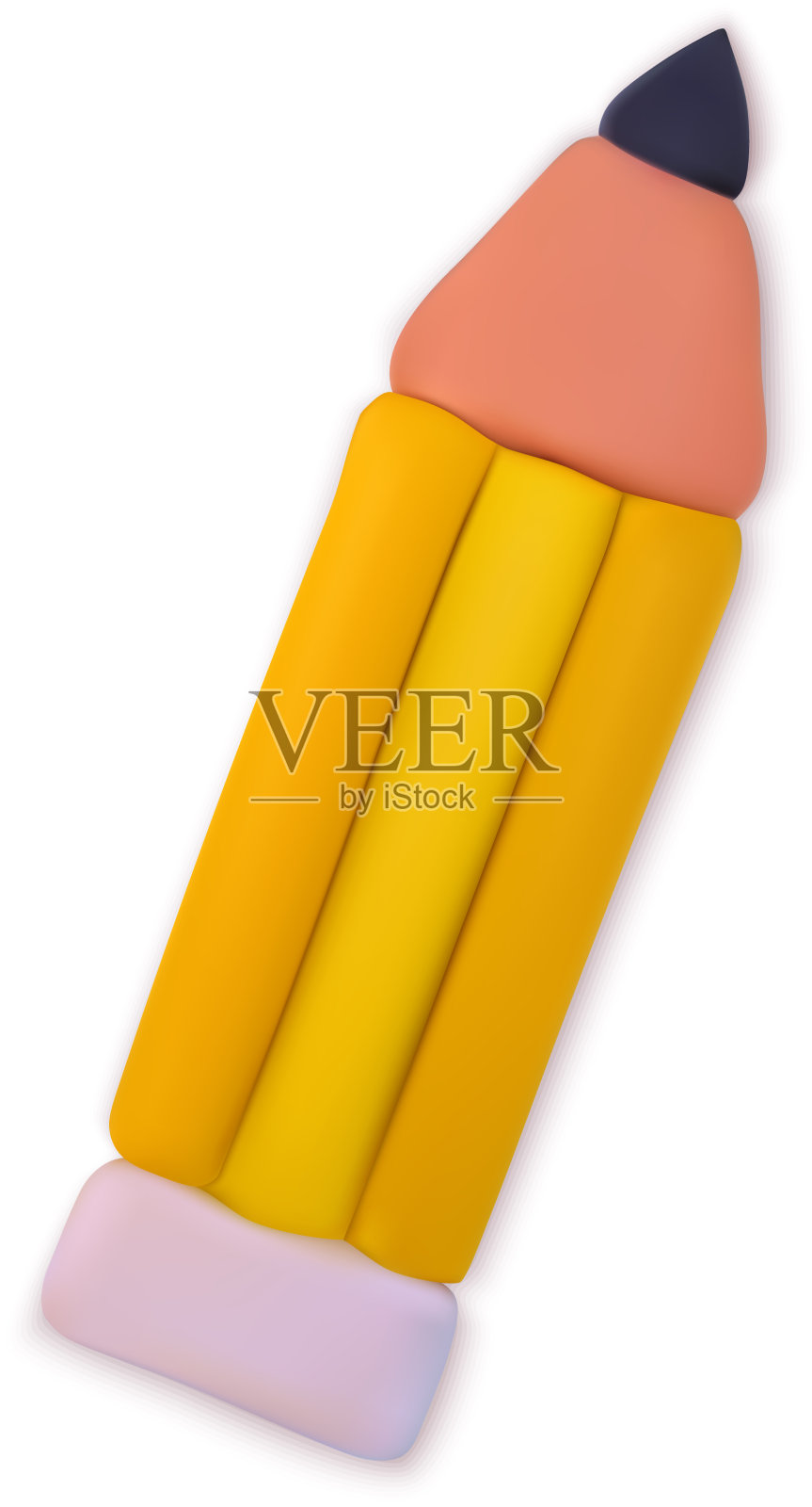 铅笔橡皮学校设计元素图片