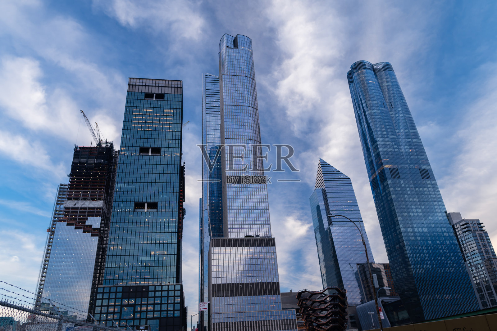 纽约市的城市景观照片摄影图片