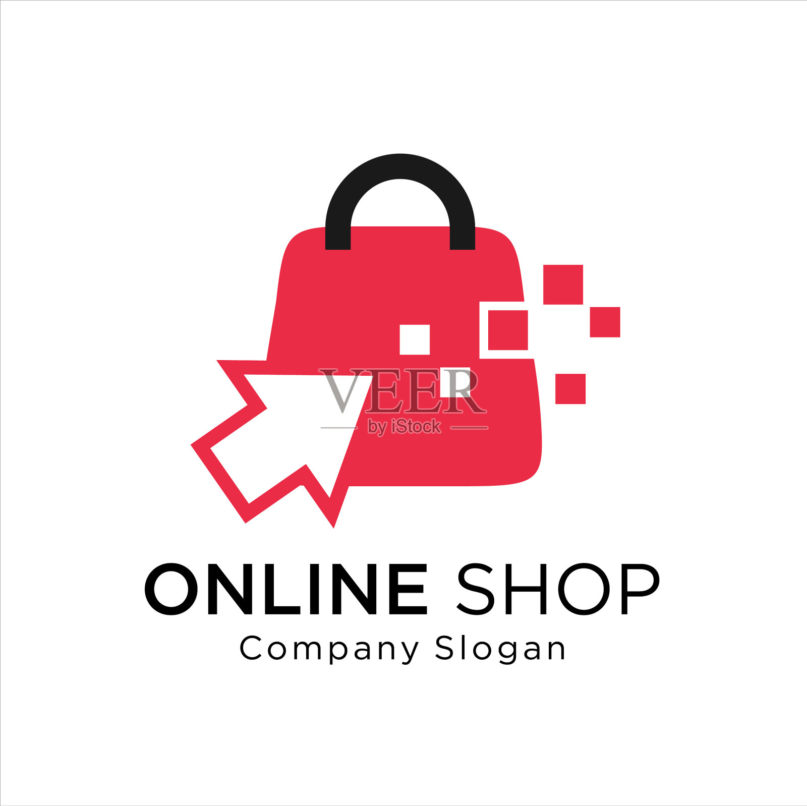 网上商店标识设计模板设计模板素材