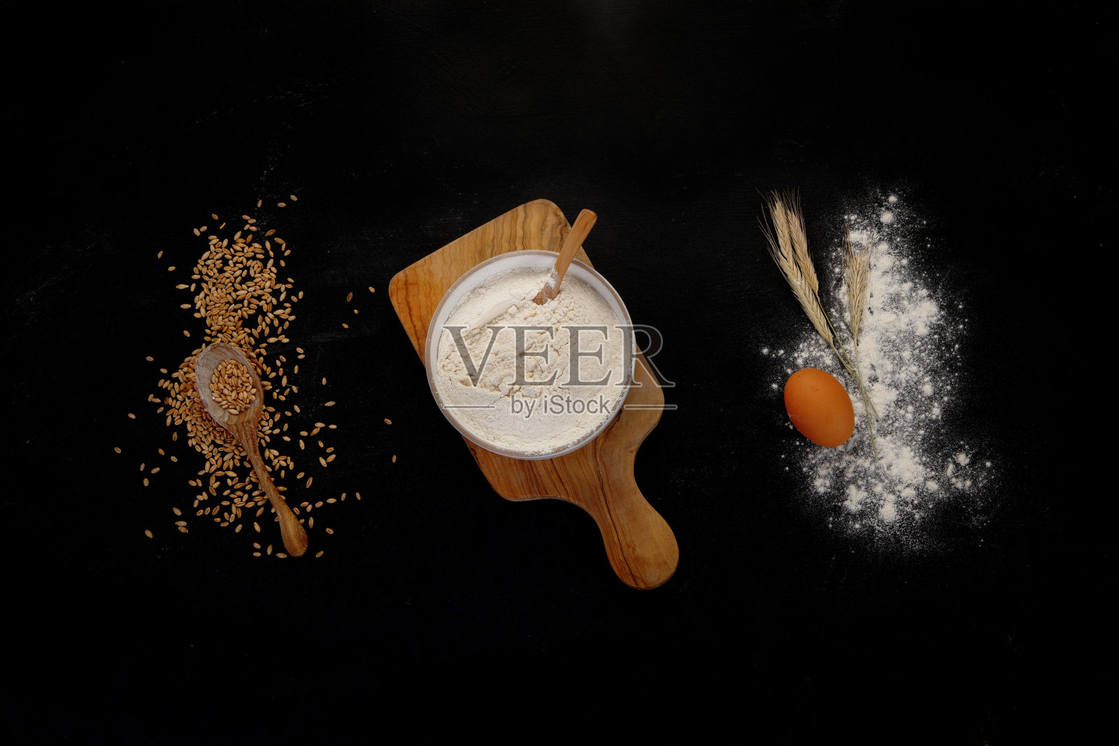 小麦面粉照片摄影图片