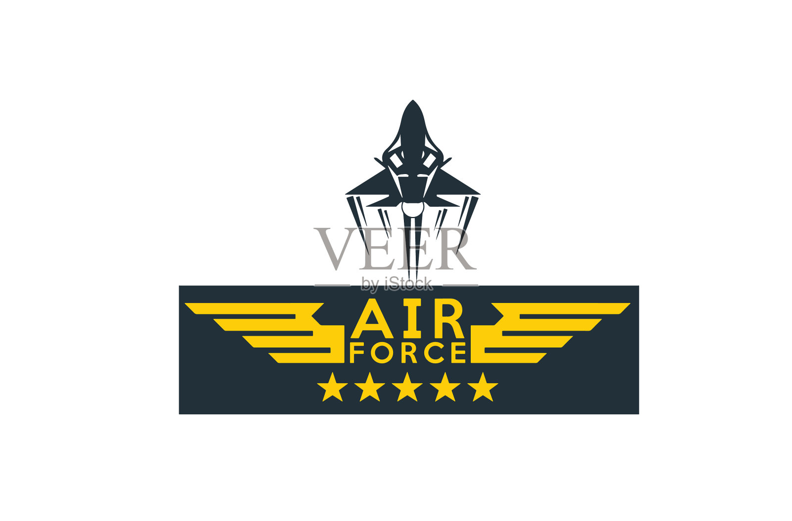 空军设计插画图片素材