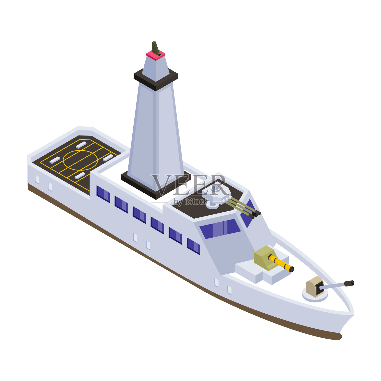 军舰设计元素图片