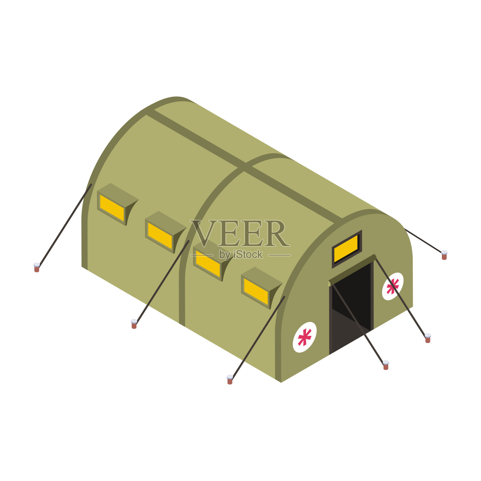 军营设计元素图片