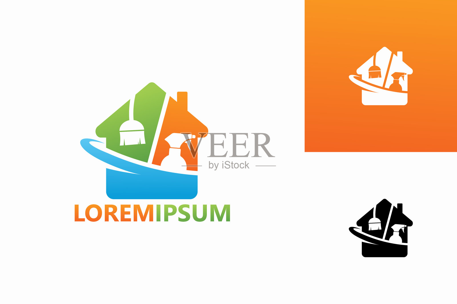 采购产品洁净屋标志模板设计矢量,会徽,设计概念,创意符号,图标插画图片素材