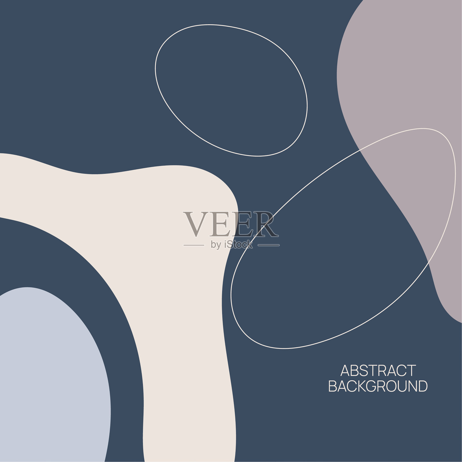 矢量插图在柔和的颜色。插画图片素材