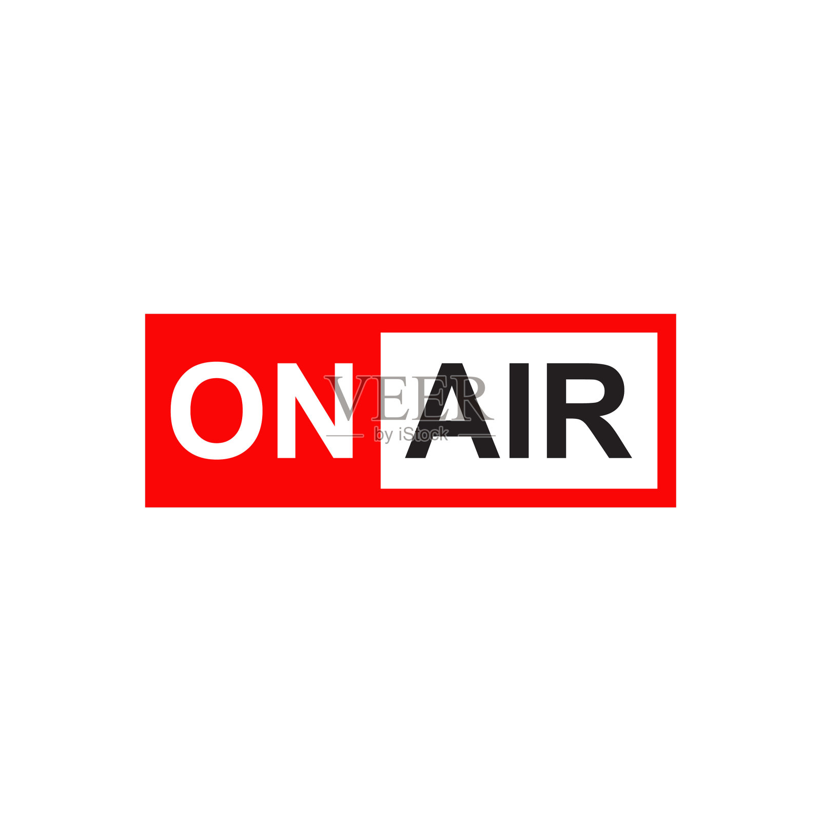 关于空中电台标志设计模板图标素材