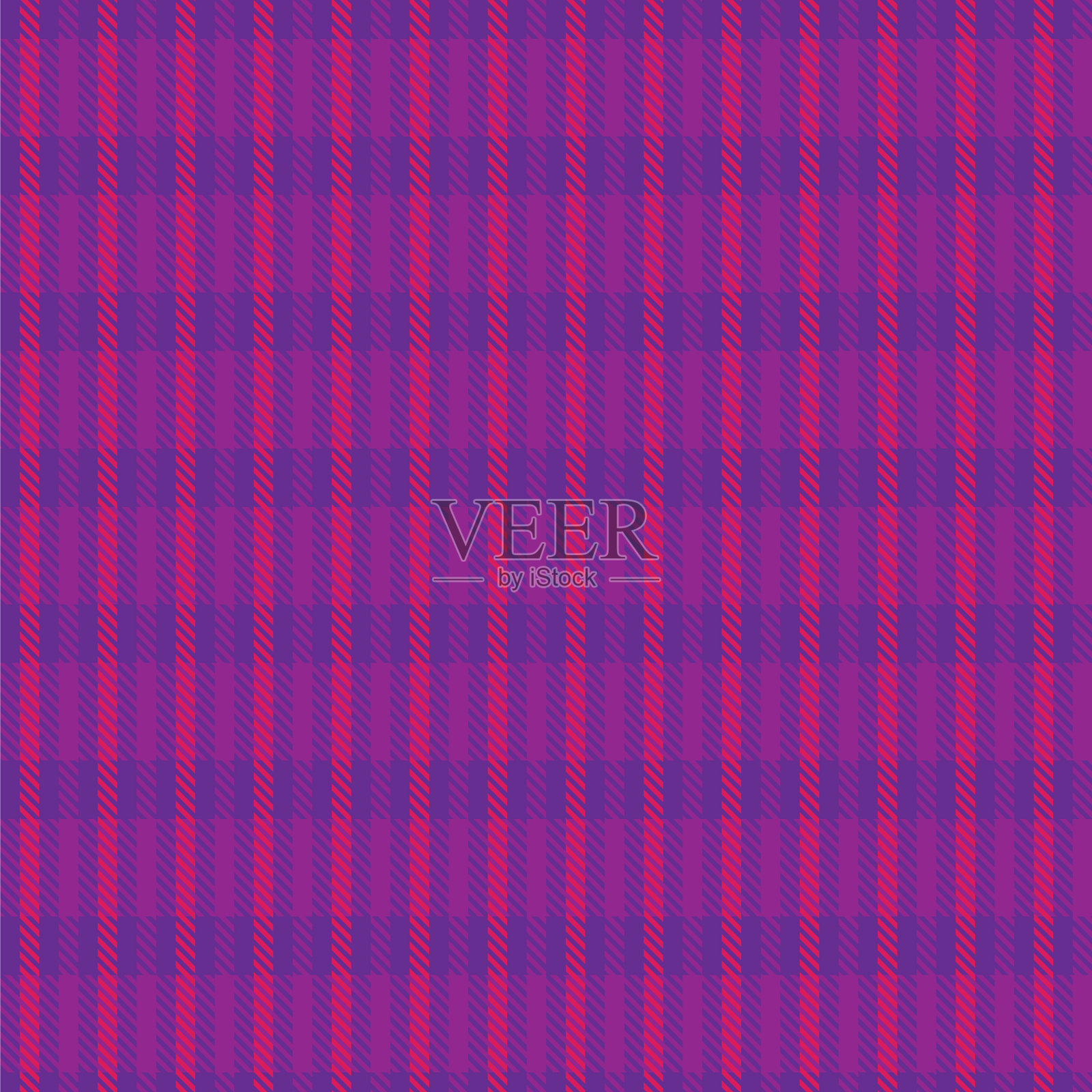 紫色不对称格子纹理无缝图案插画图片素材