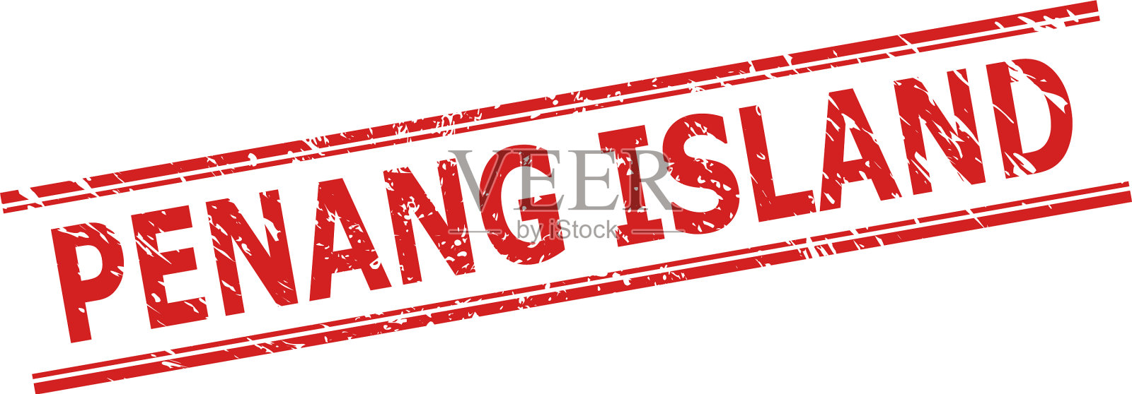 槟榔岛邮票印章采用橡胶和插画图片素材