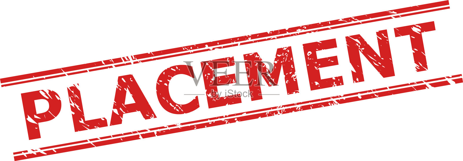 放置密封与不洁的纹理和双重插画图片素材