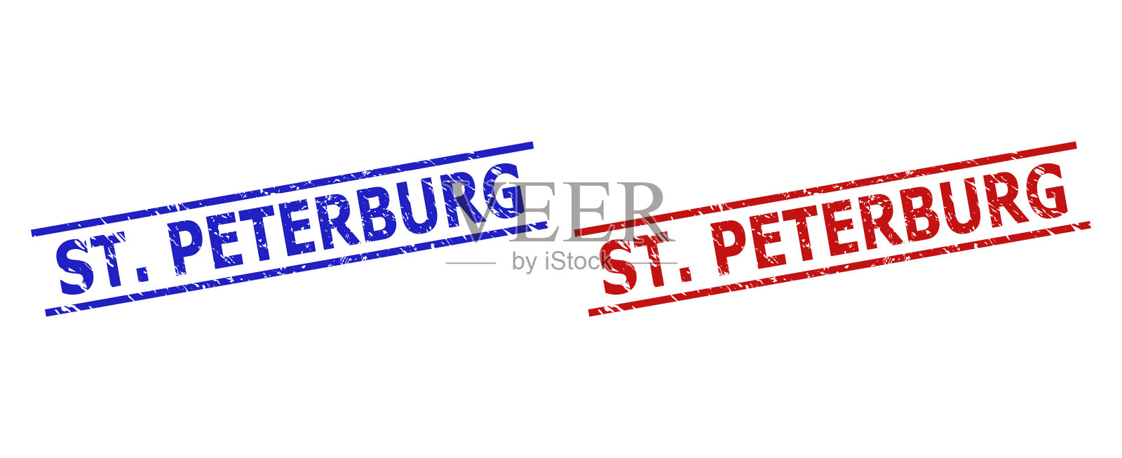 圣彼得堡邮票与橡胶风格和插画图片素材