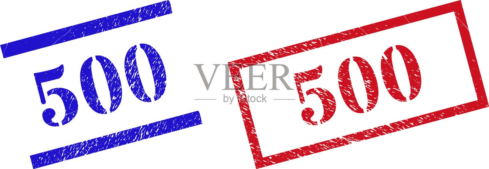 500个带矩形纹理的橡胶印章印章插画图片素材