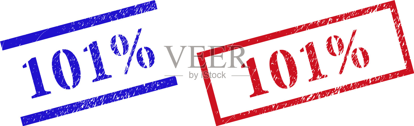 101%的人使用橡胶印章插画图片素材