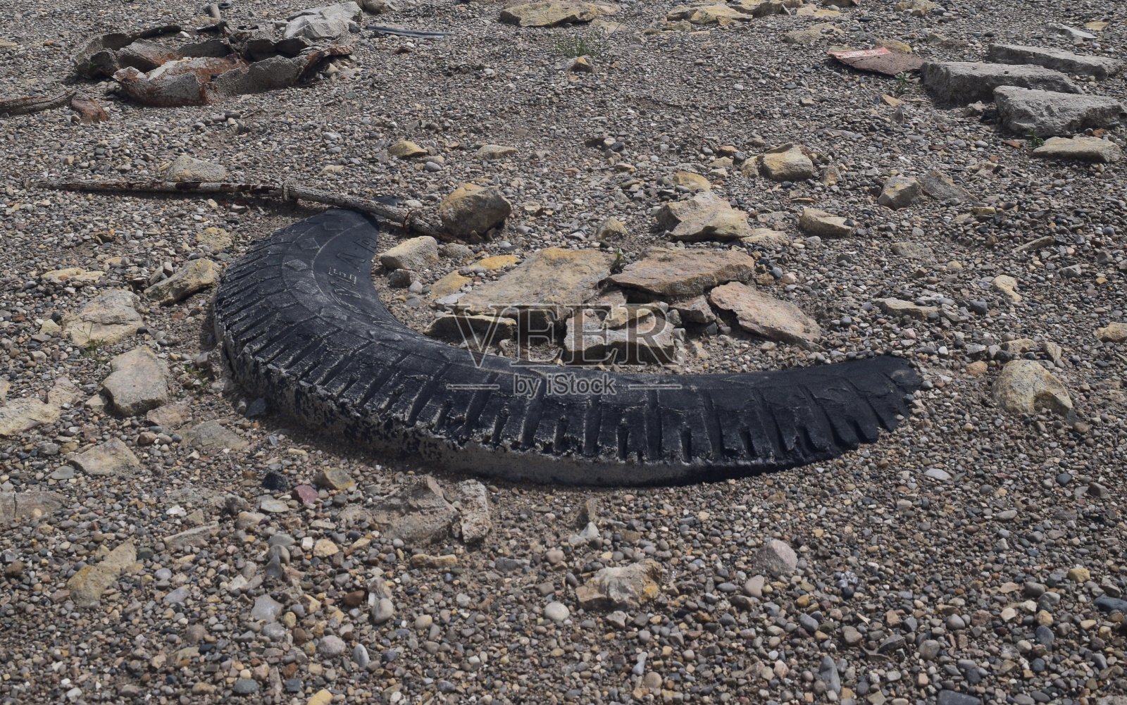 海滩污染照片摄影图片