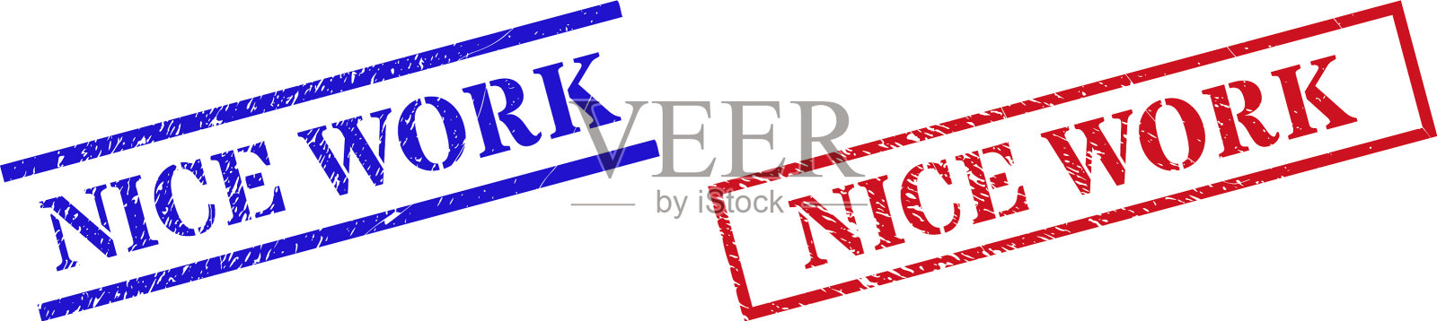 做工精细的橡胶印章用插画图片素材