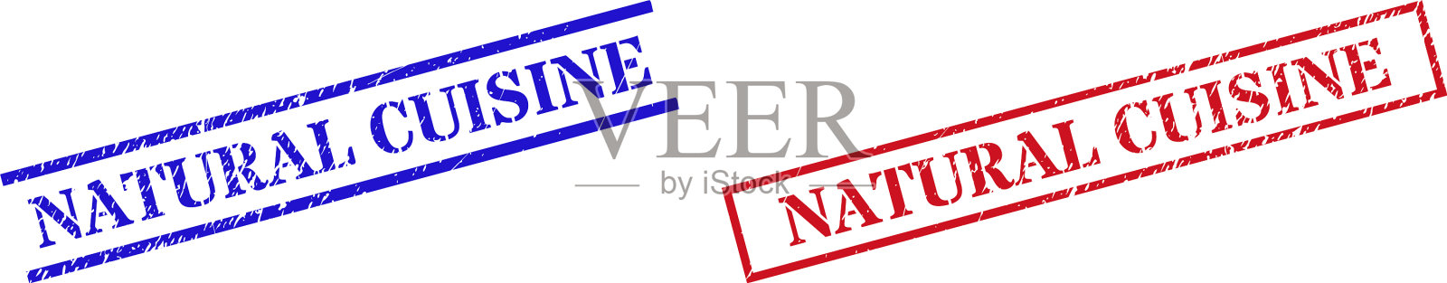 自然美食纹理刮印章印章插画图片素材