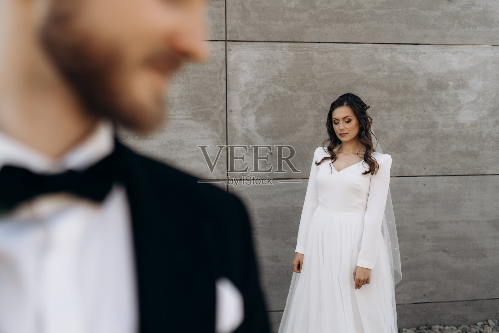 新娘的风格照片摄影图片