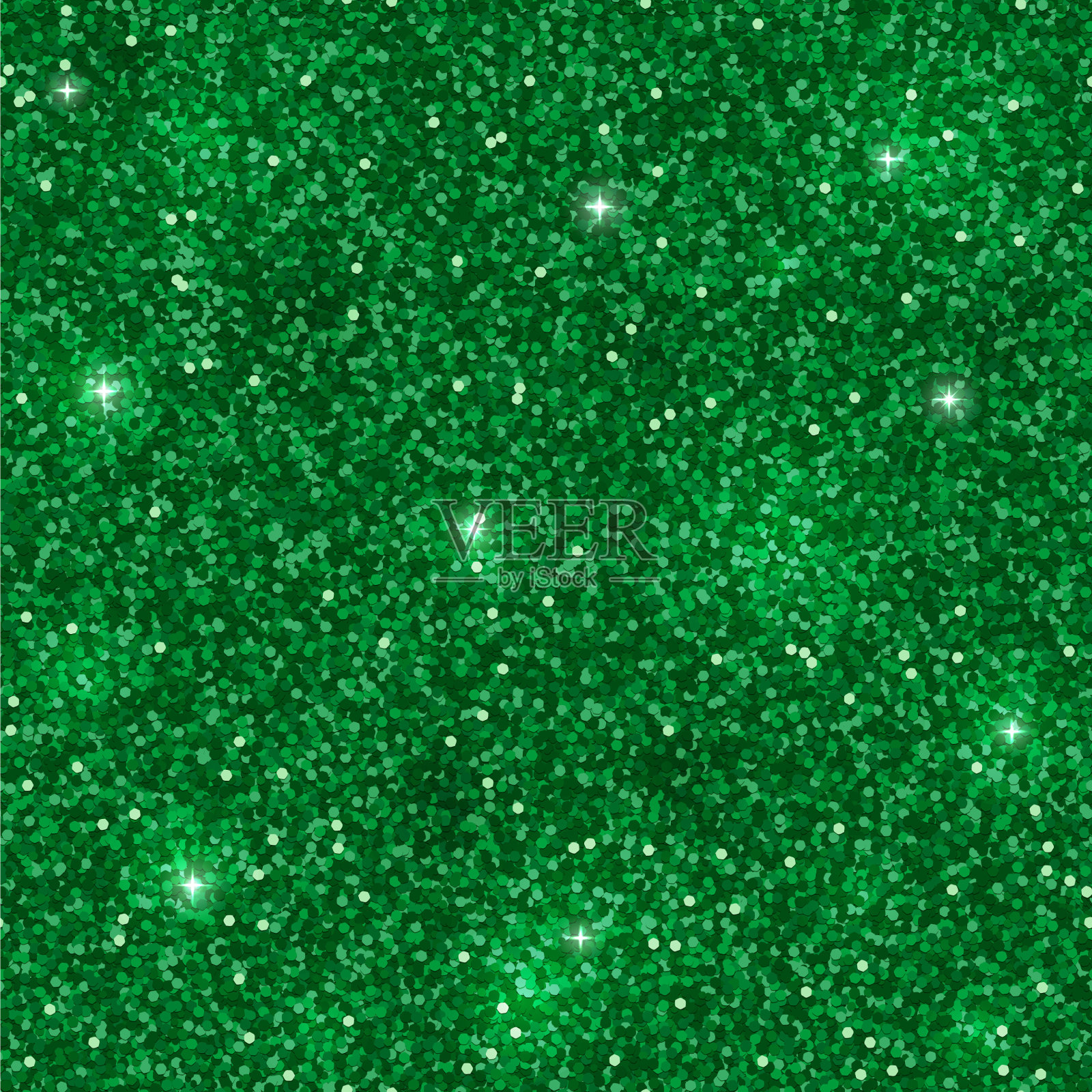 绿色亮片无缝质地插画图片素材