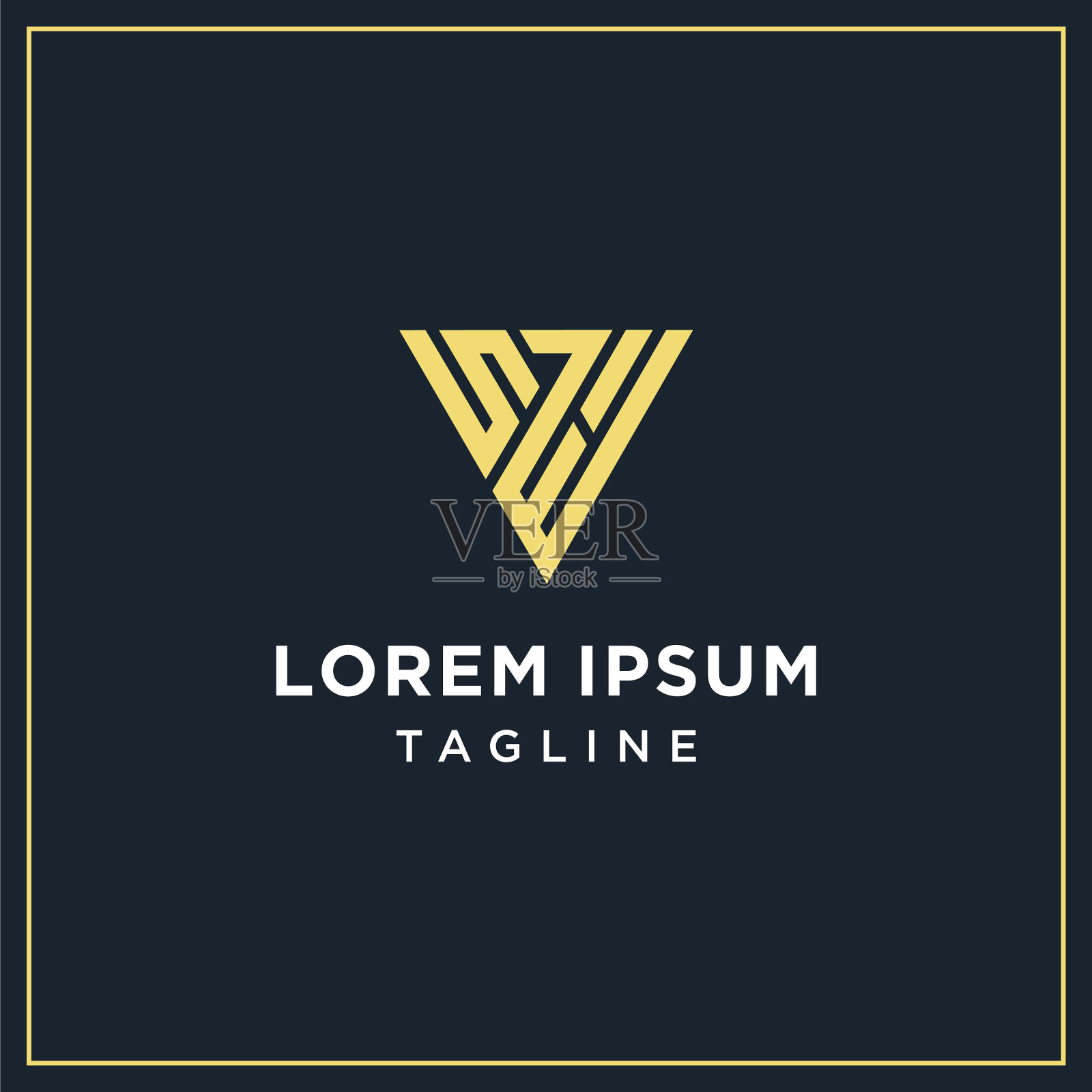 Sw或sh三角形标志插画图片素材