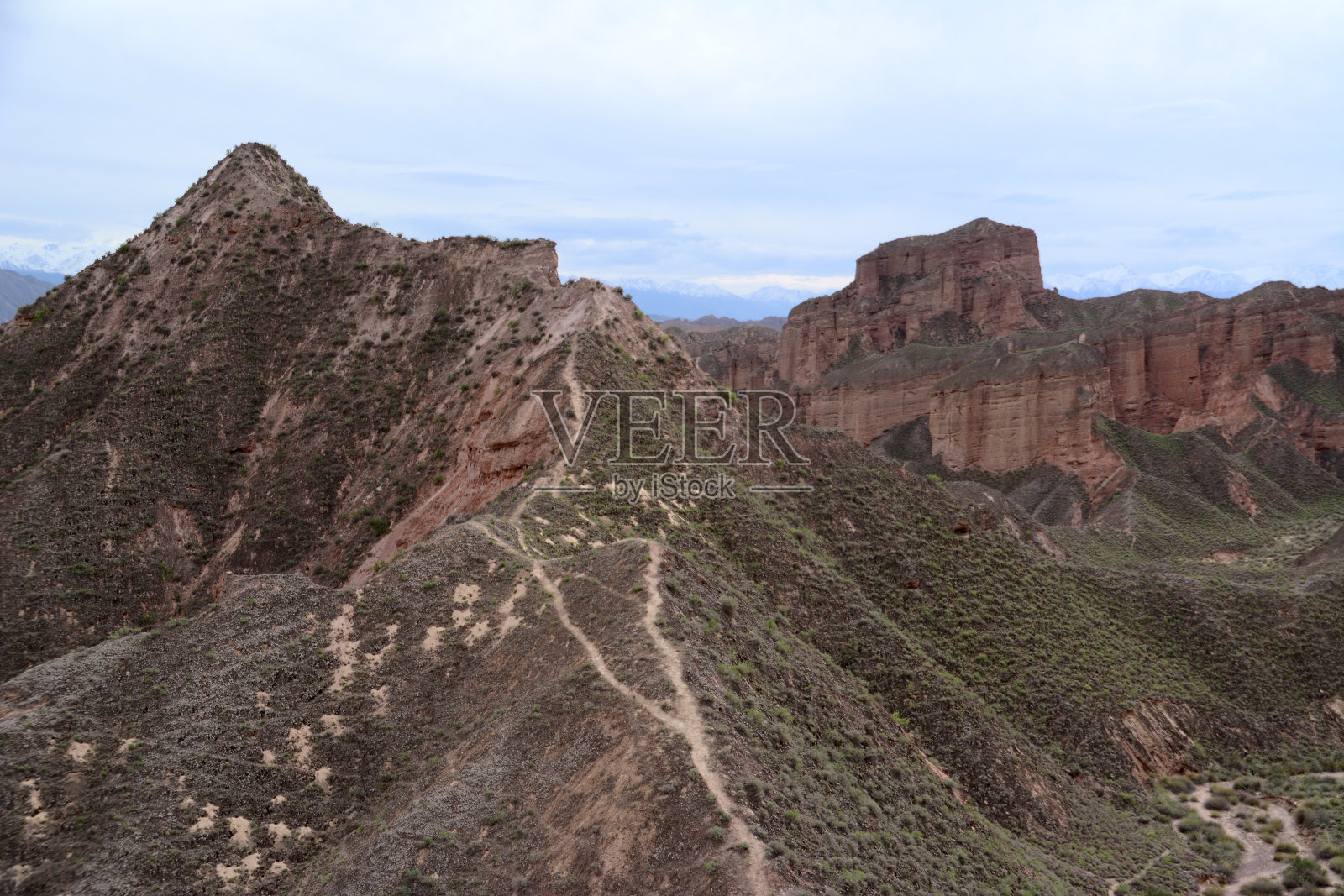 甘肃省张掖冰沟丹霞地质公园照片摄影图片