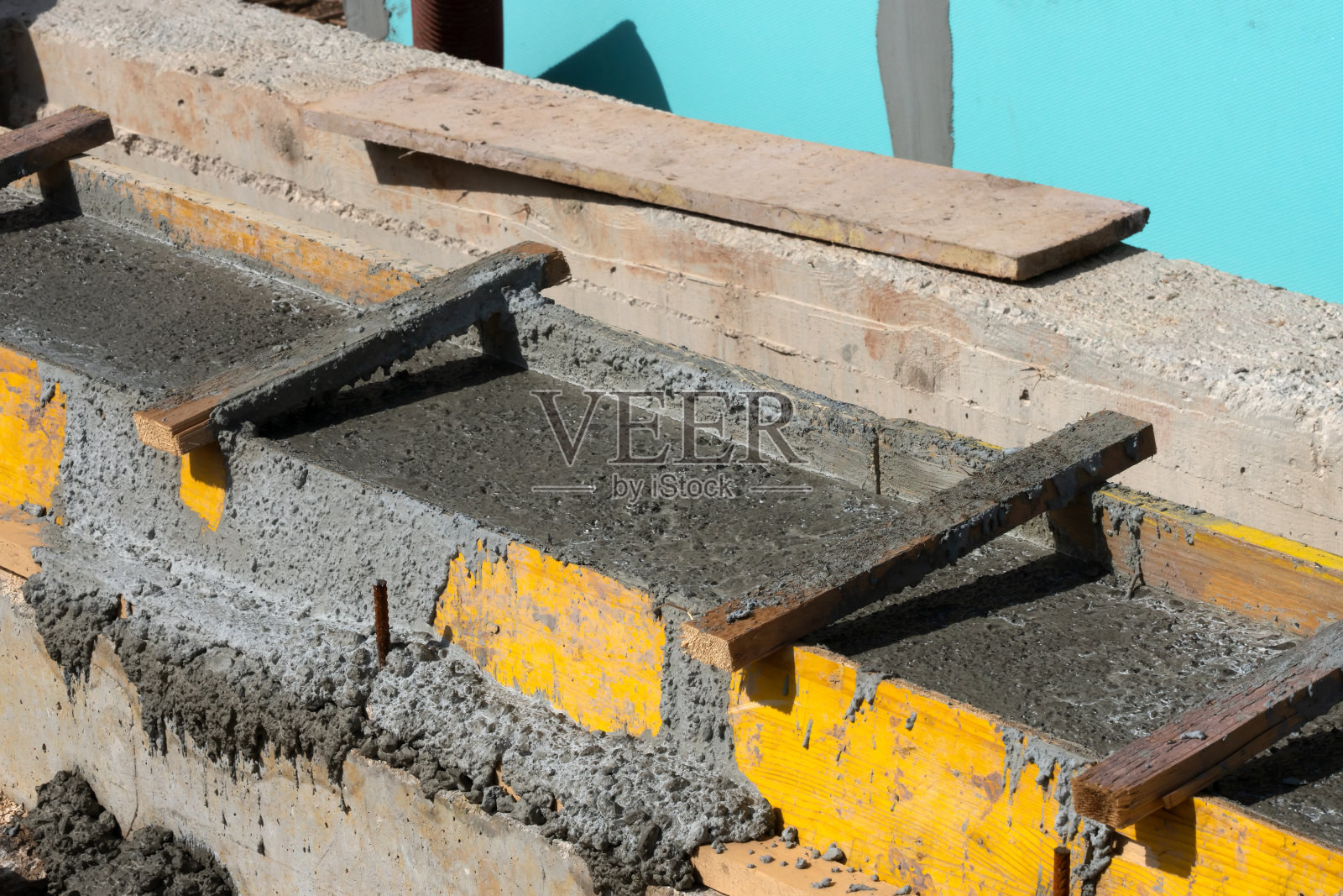 混凝土模板照片摄影图片