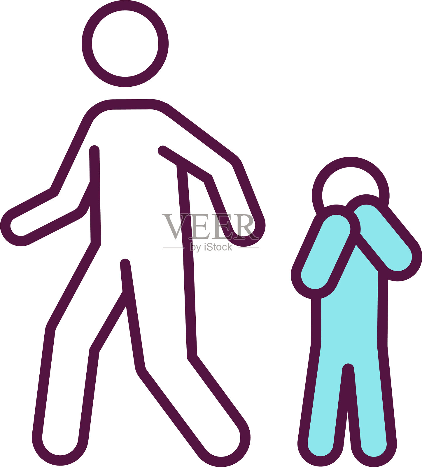 儿童忽视RGB颜色图标设计元素图片