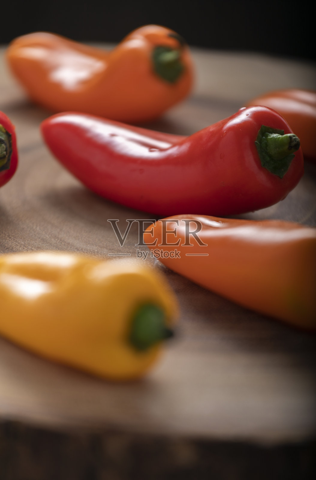 青椒变异照片摄影图片
