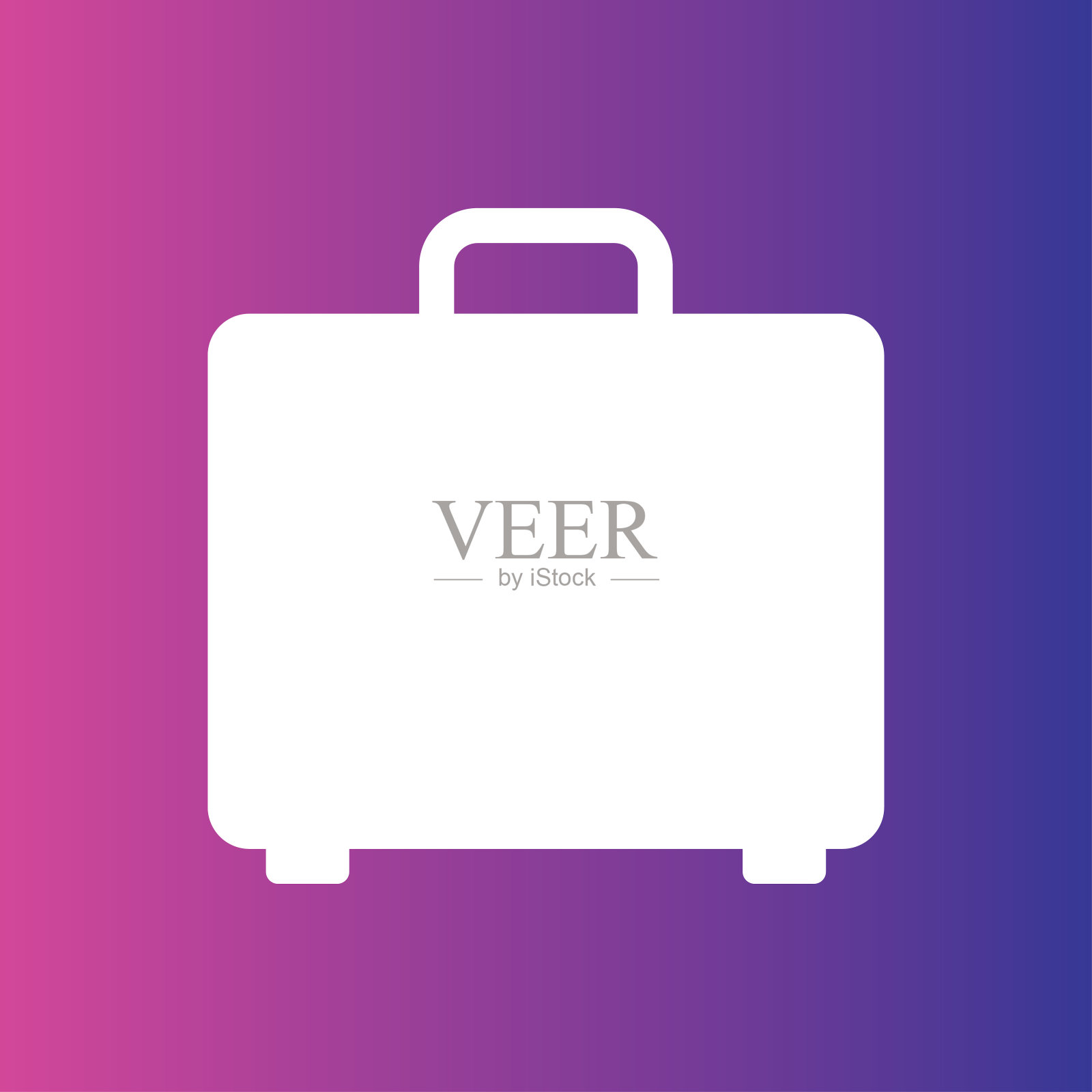 行李图标的网页和移动图标素材