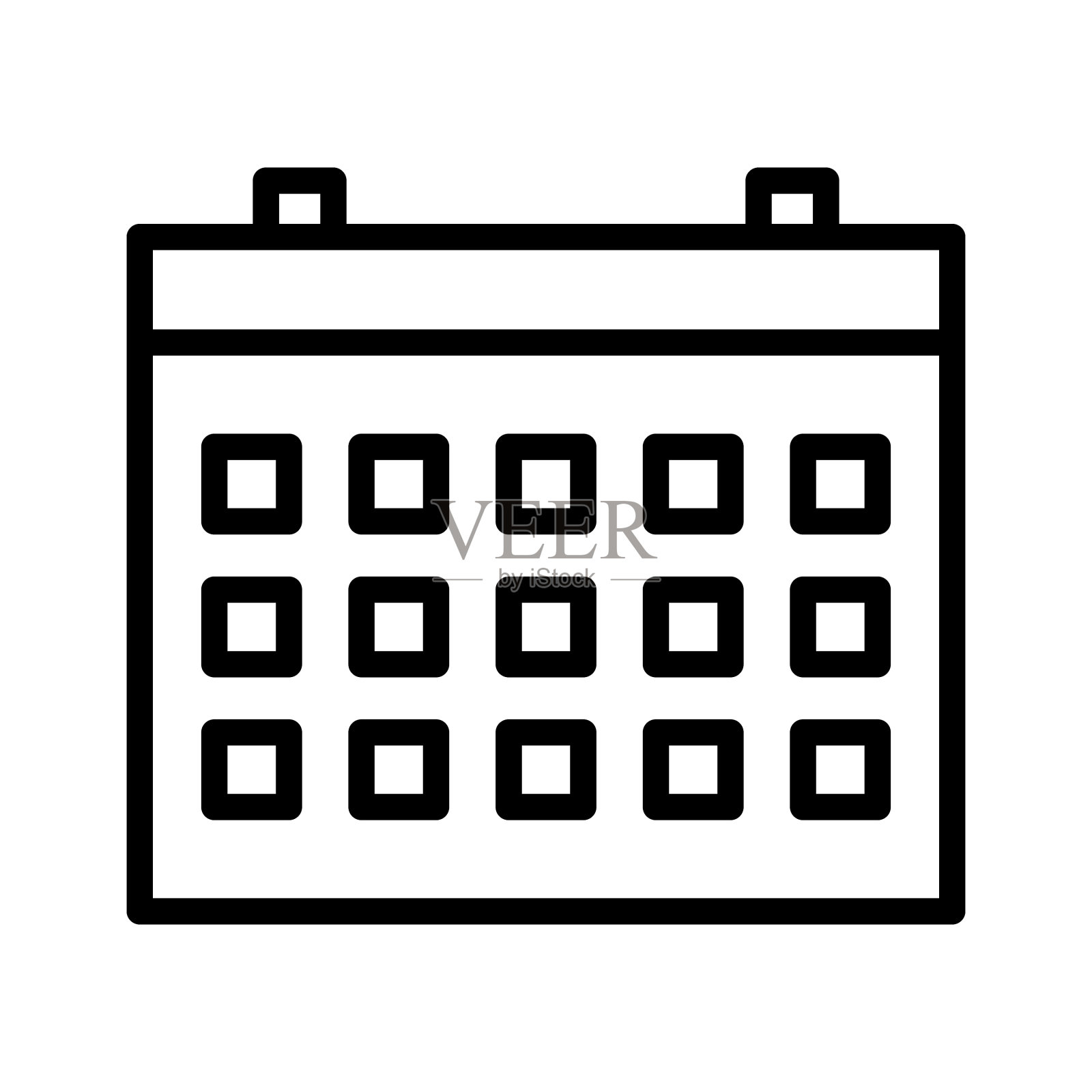 日历图标插画图片素材