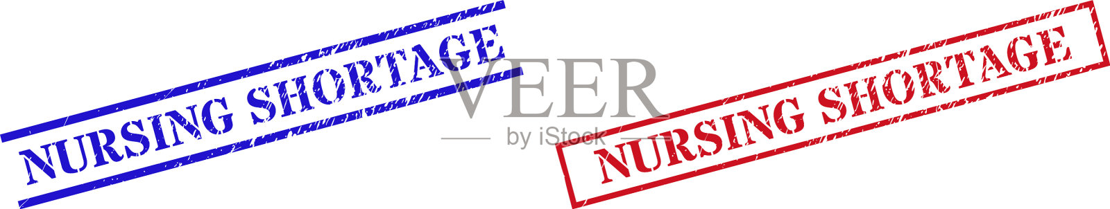 护理用橡皮印章缺乏纹理插画图片素材