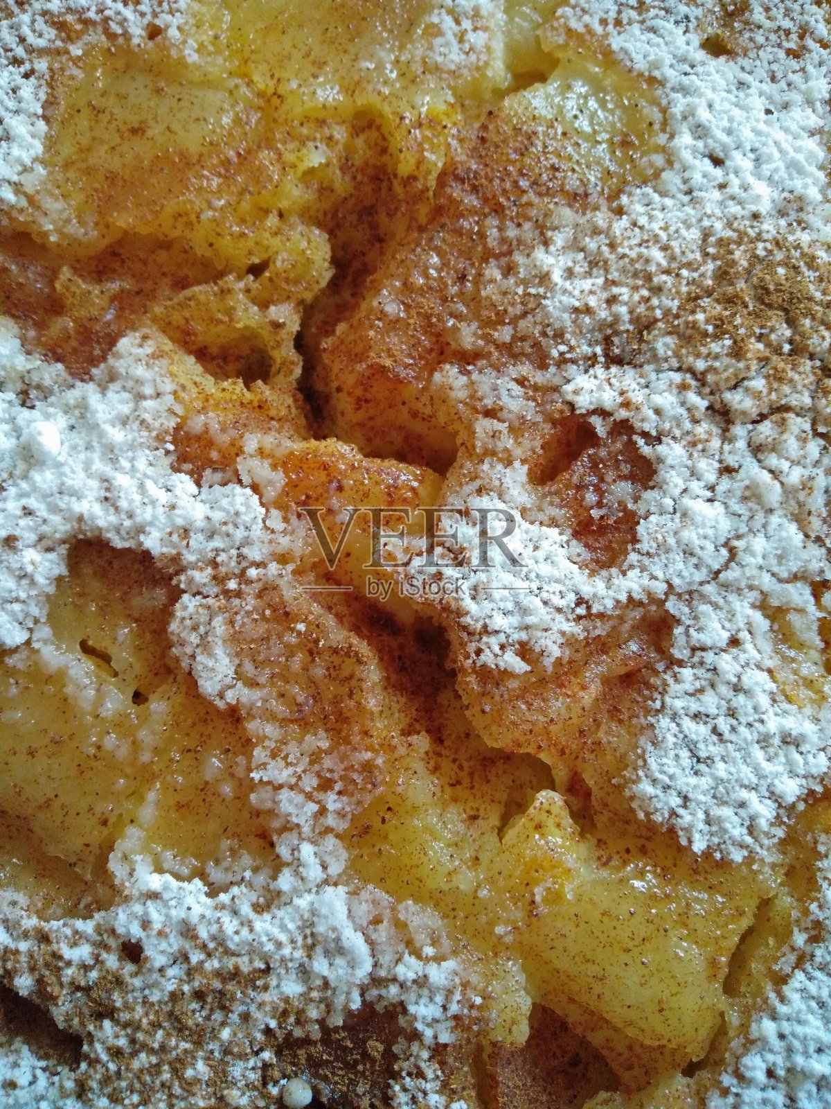 一张自制的多水果蛋糕的微距图片照片摄影图片