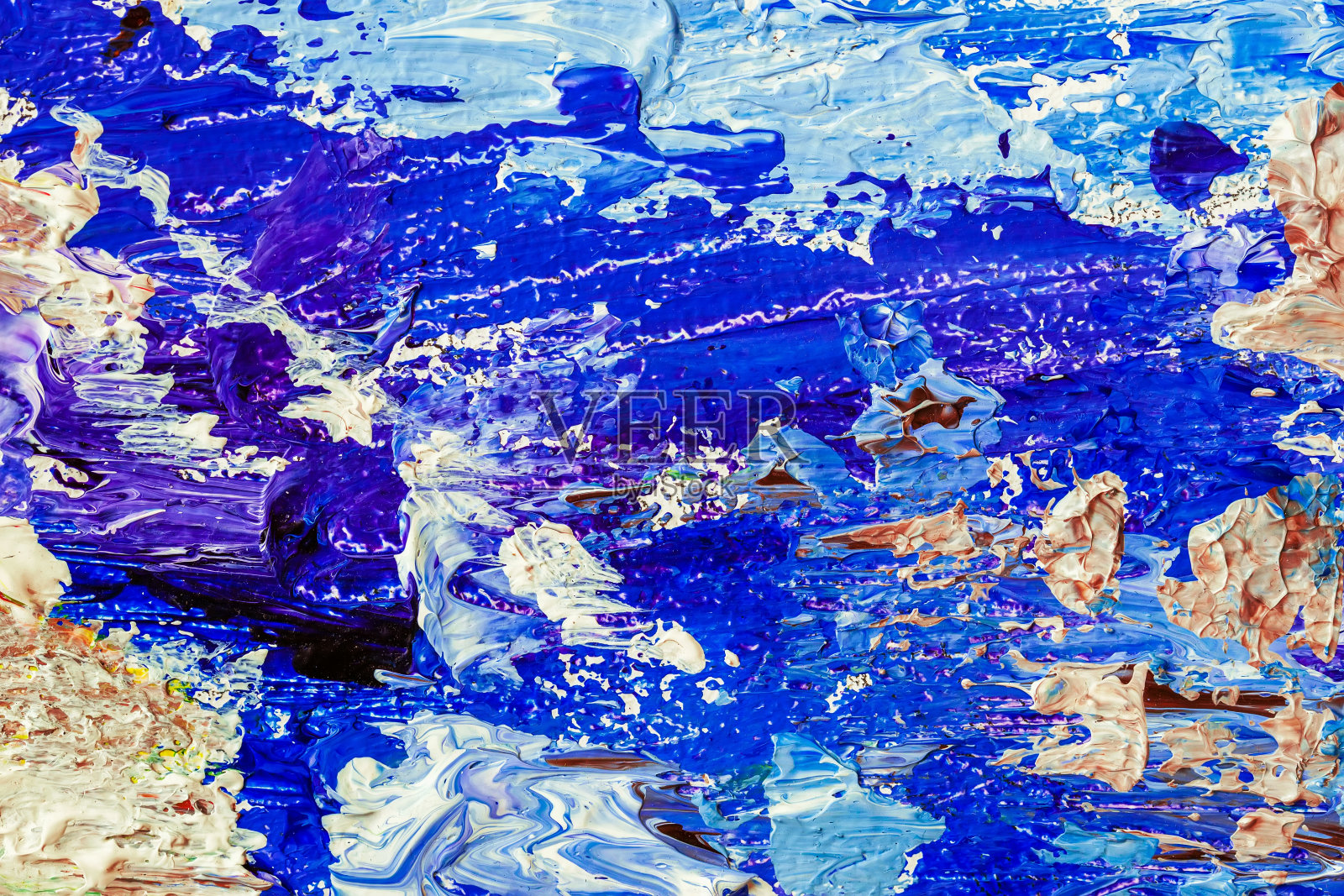 彩色的笔触,污渍,明亮的丙烯酸颜料。摘要现代背景照片摄影图片