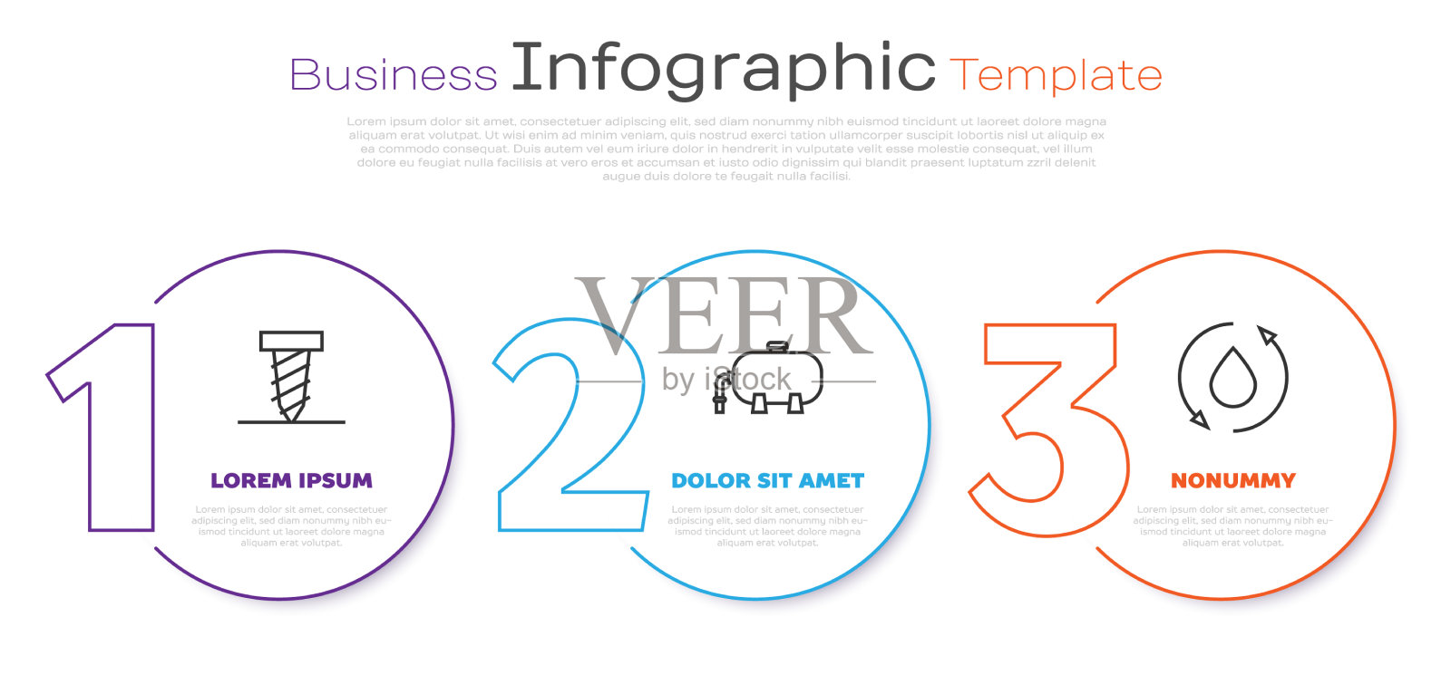 定线旋转钻机挖井取油插画图片素材