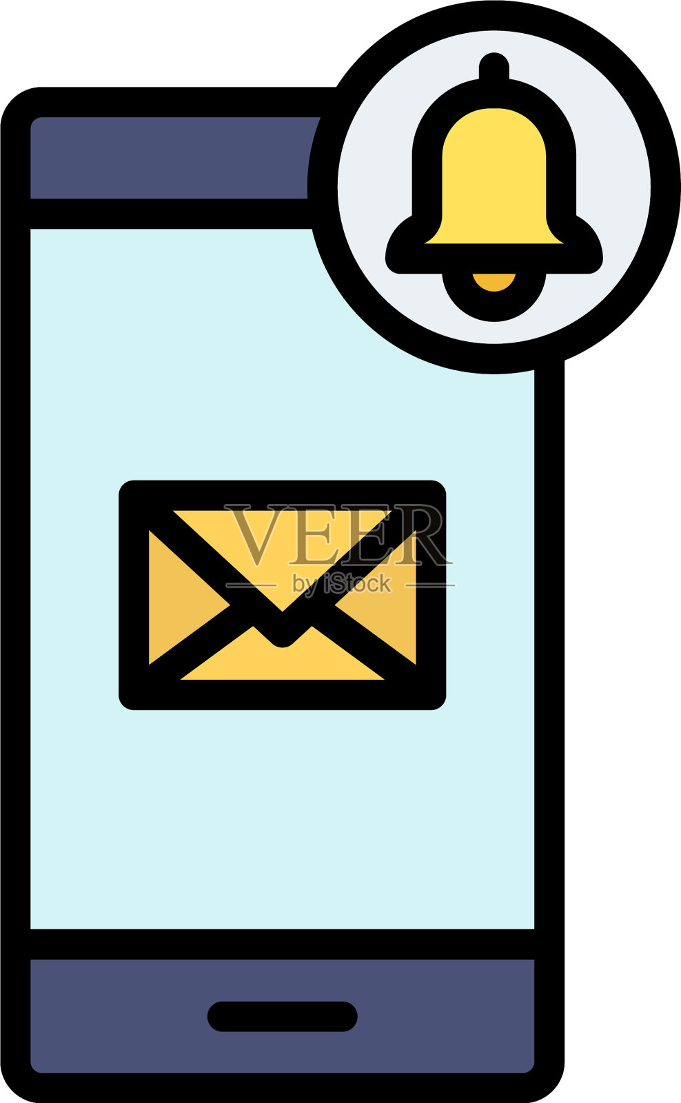 移动通知图标图标素材