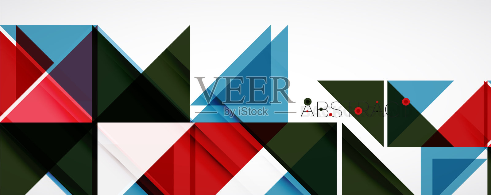 几何抽象背景技术色彩插画图片素材