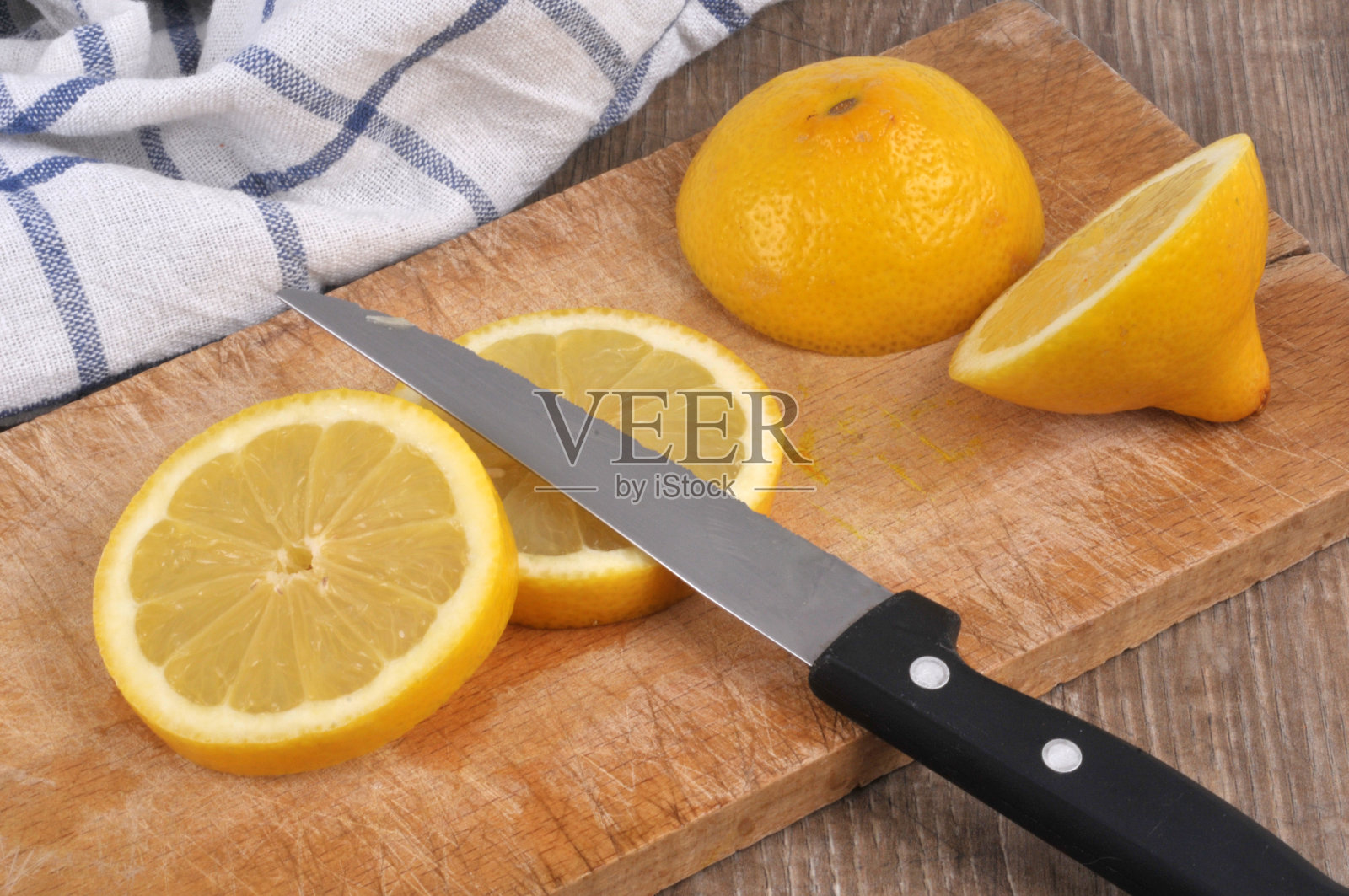 有机柠檬切照片摄影图片