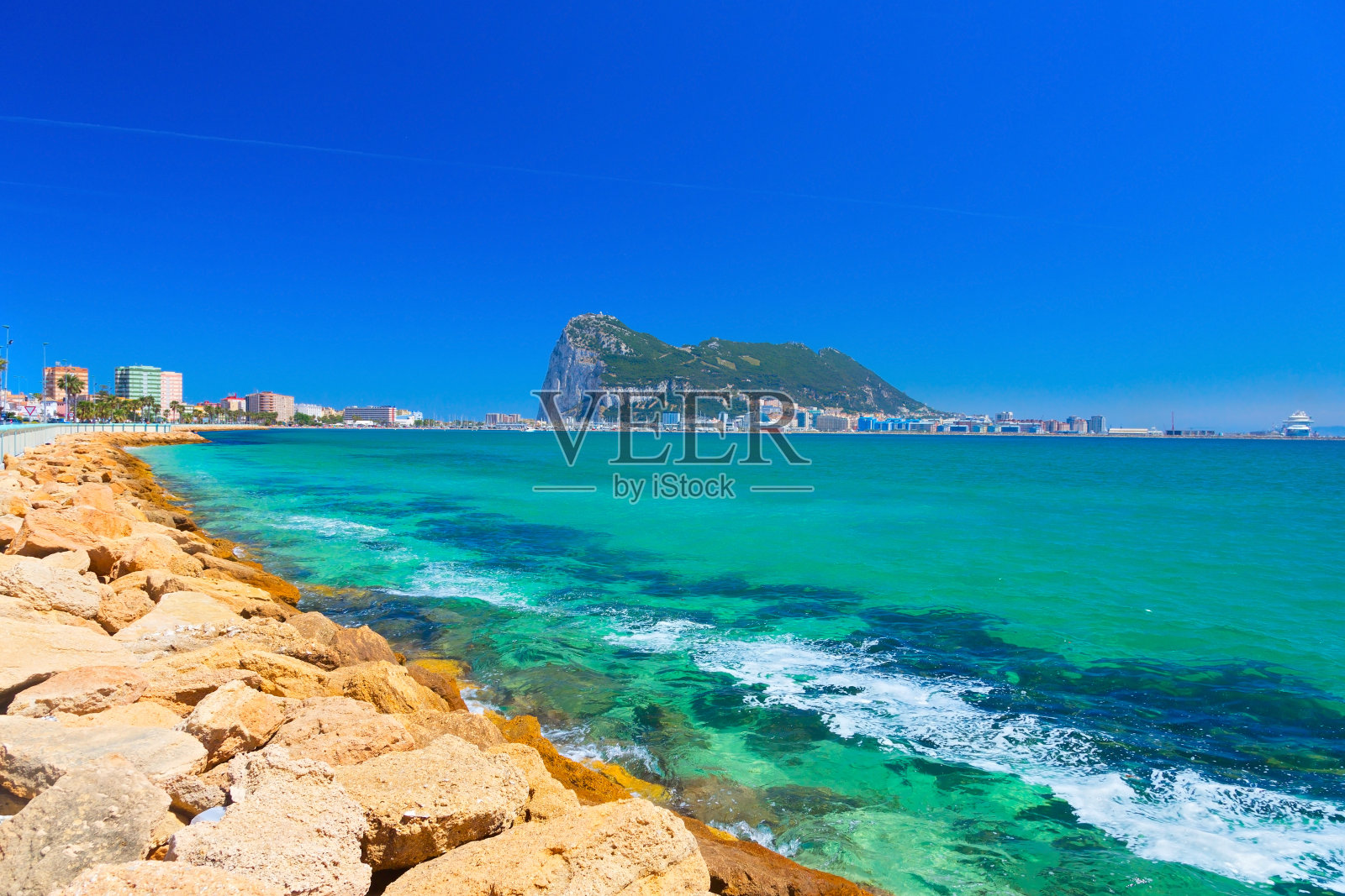 直布罗陀岩,直布罗陀照片摄影图片