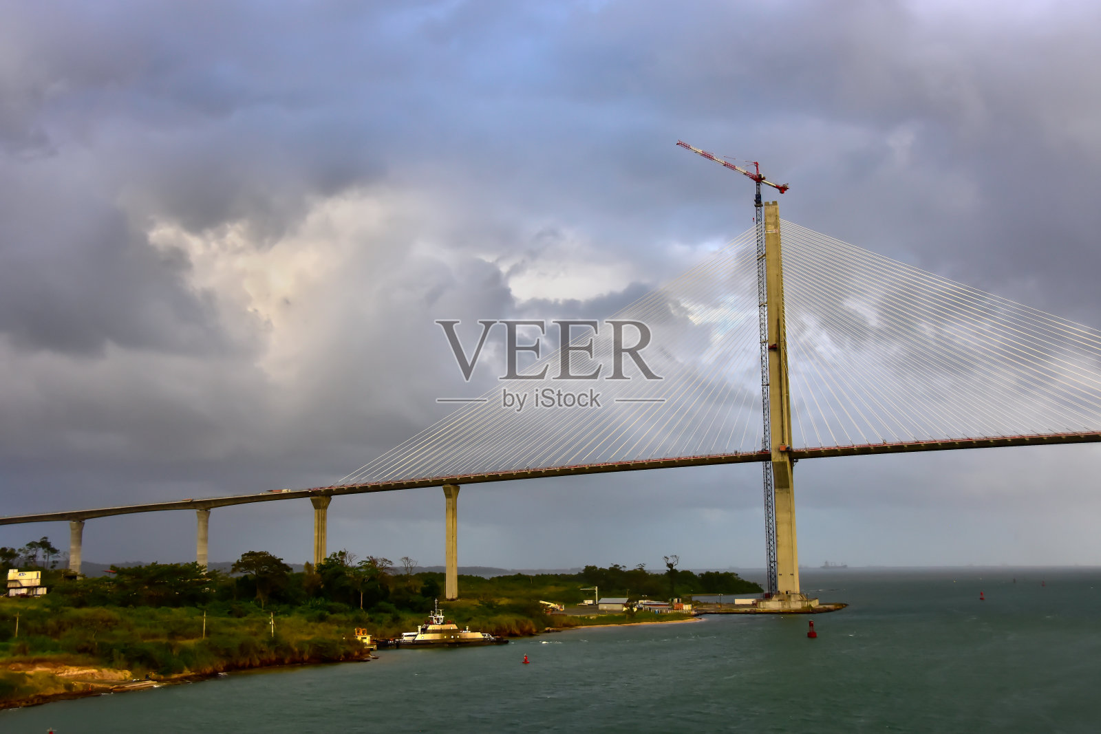 大西洋大桥,巴拿马运河照片摄影图片