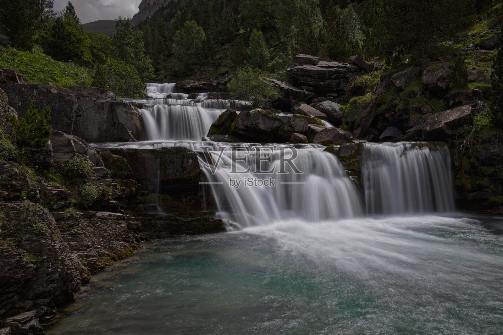 瀑布照片摄影图片