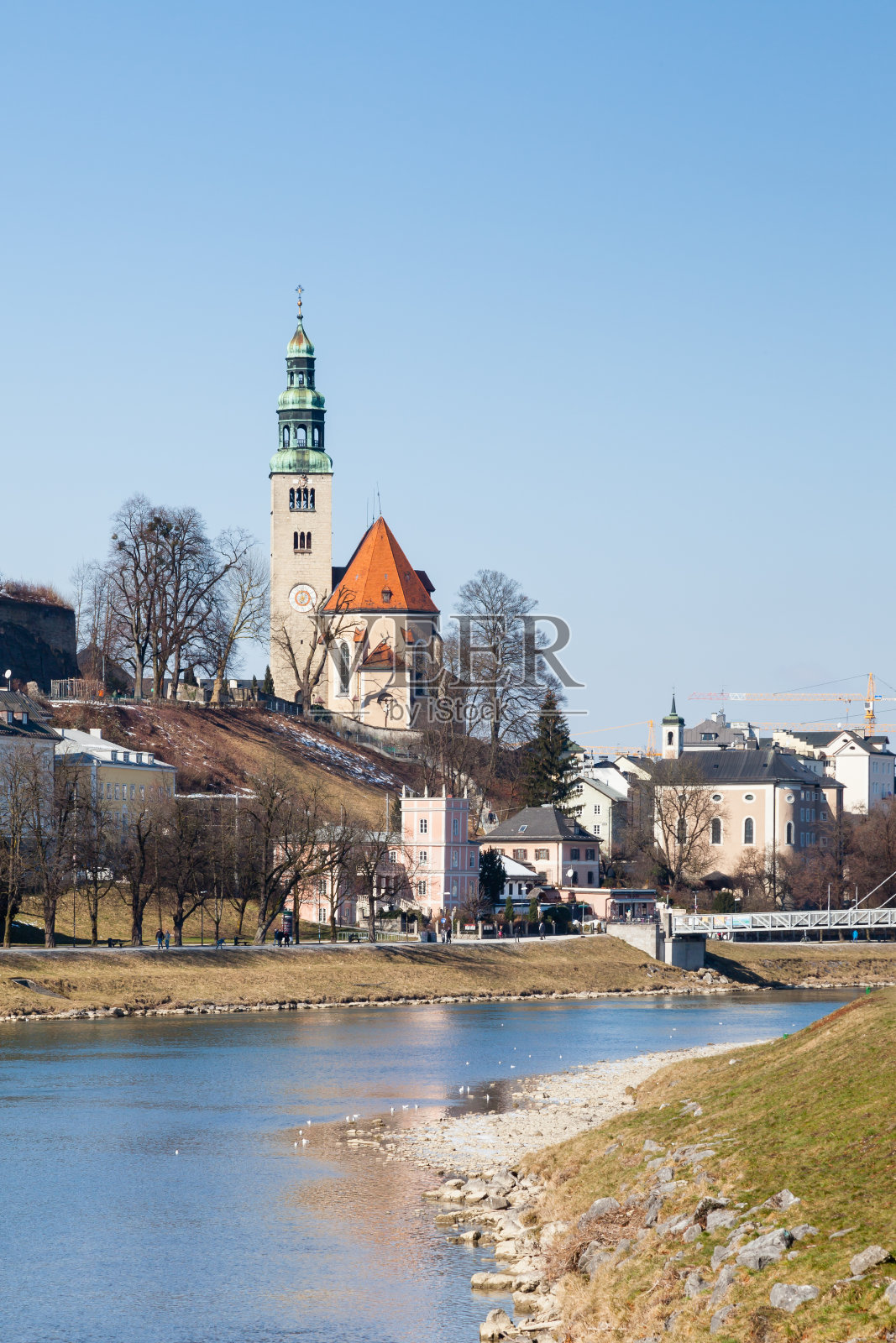 Salzach河照片摄影图片