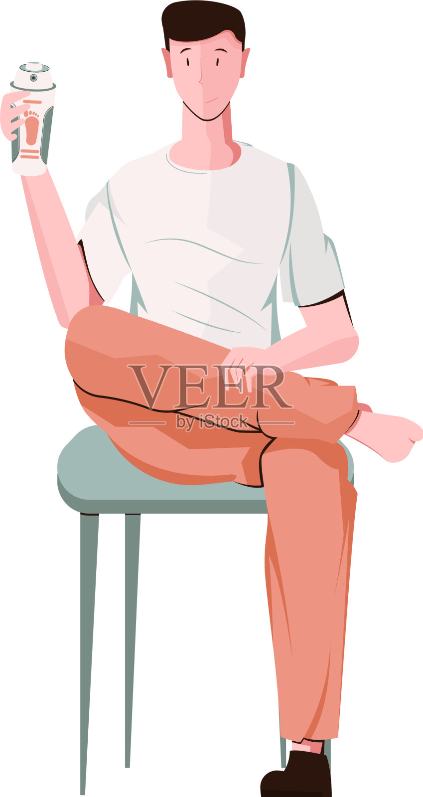 脚除臭剂设计元素图片