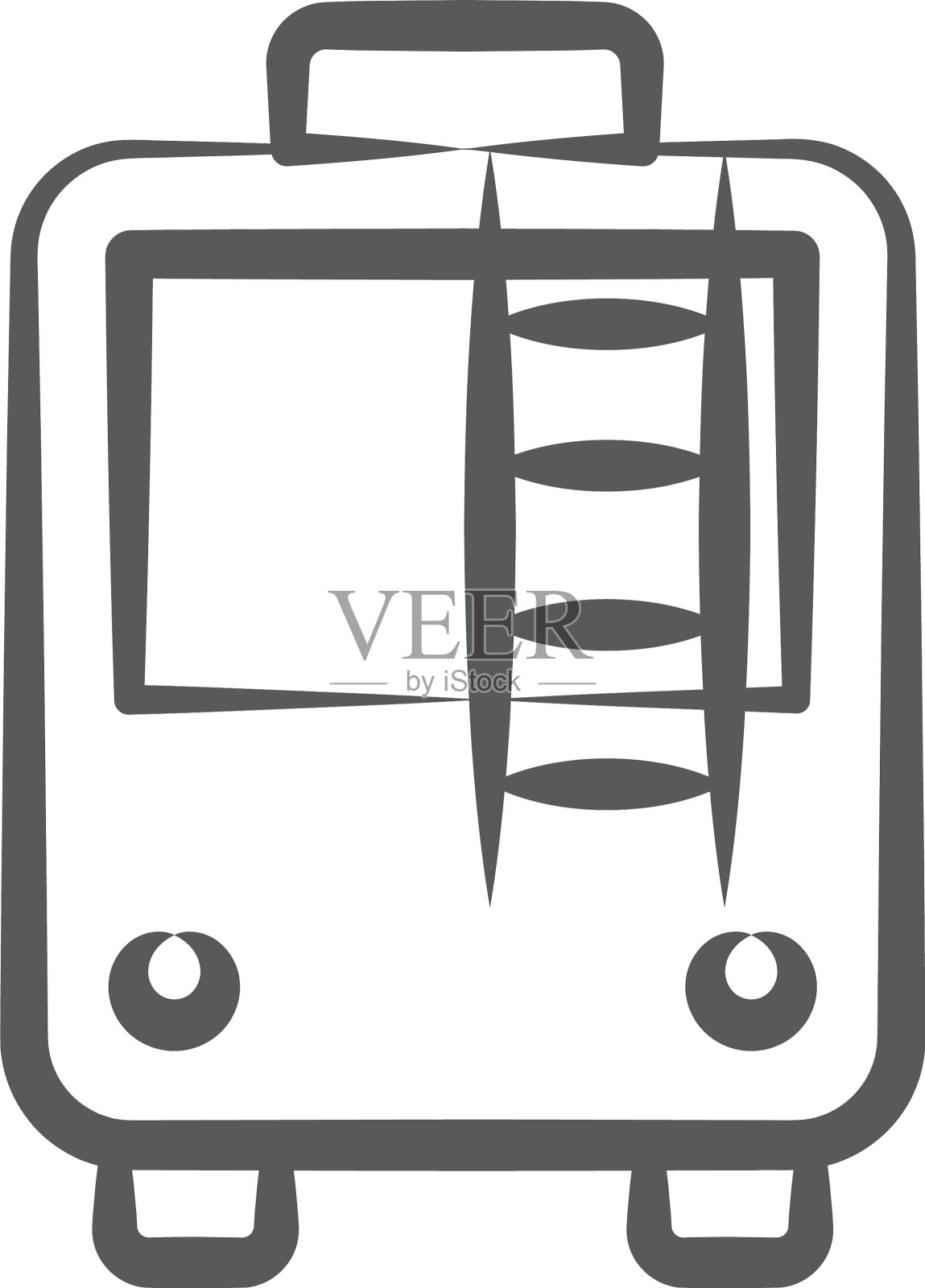 公共汽车图标素材