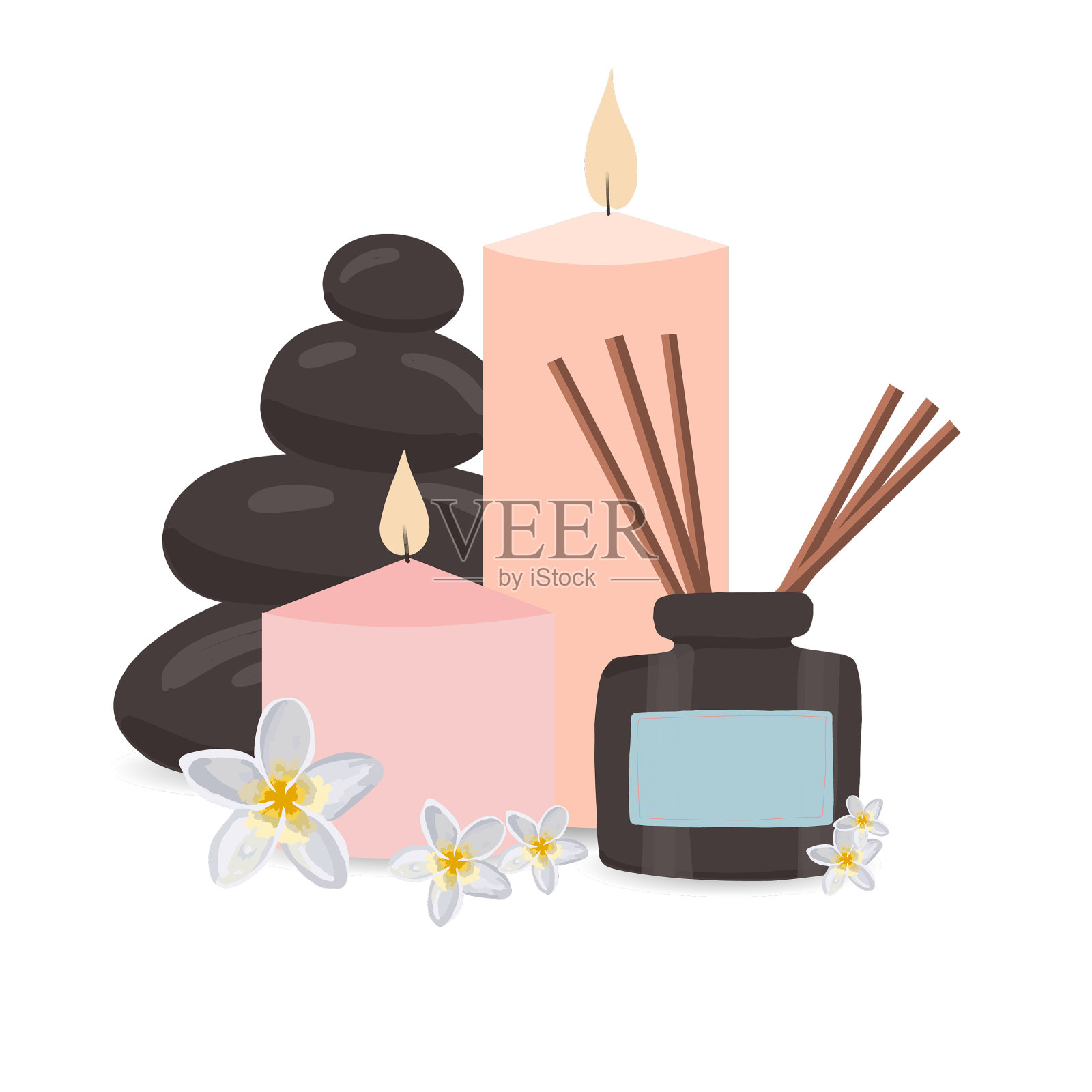 化妆品成分设计元素图片