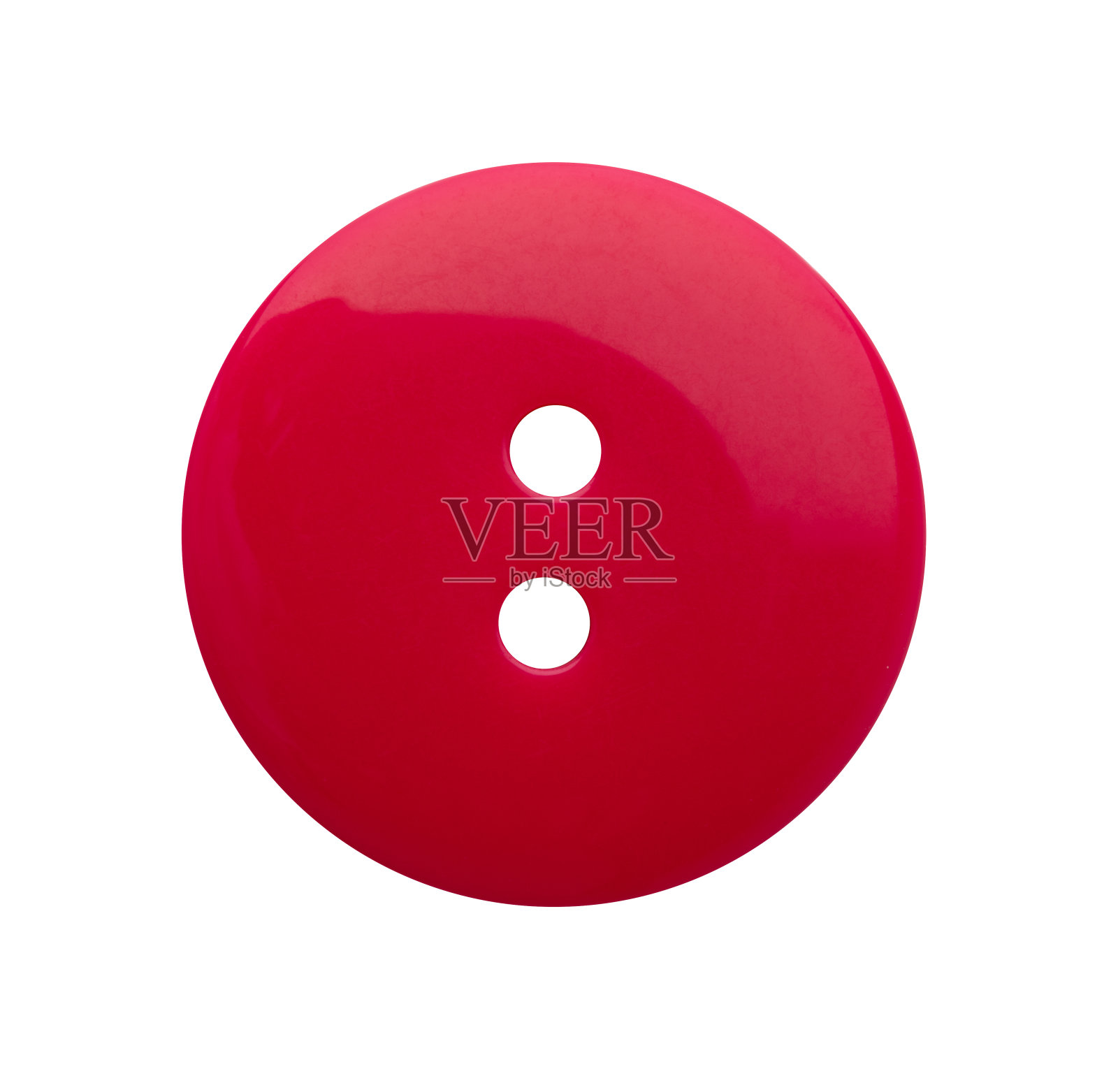 大的塑料衣服按钮隔离在白色的背景照片摄影图片