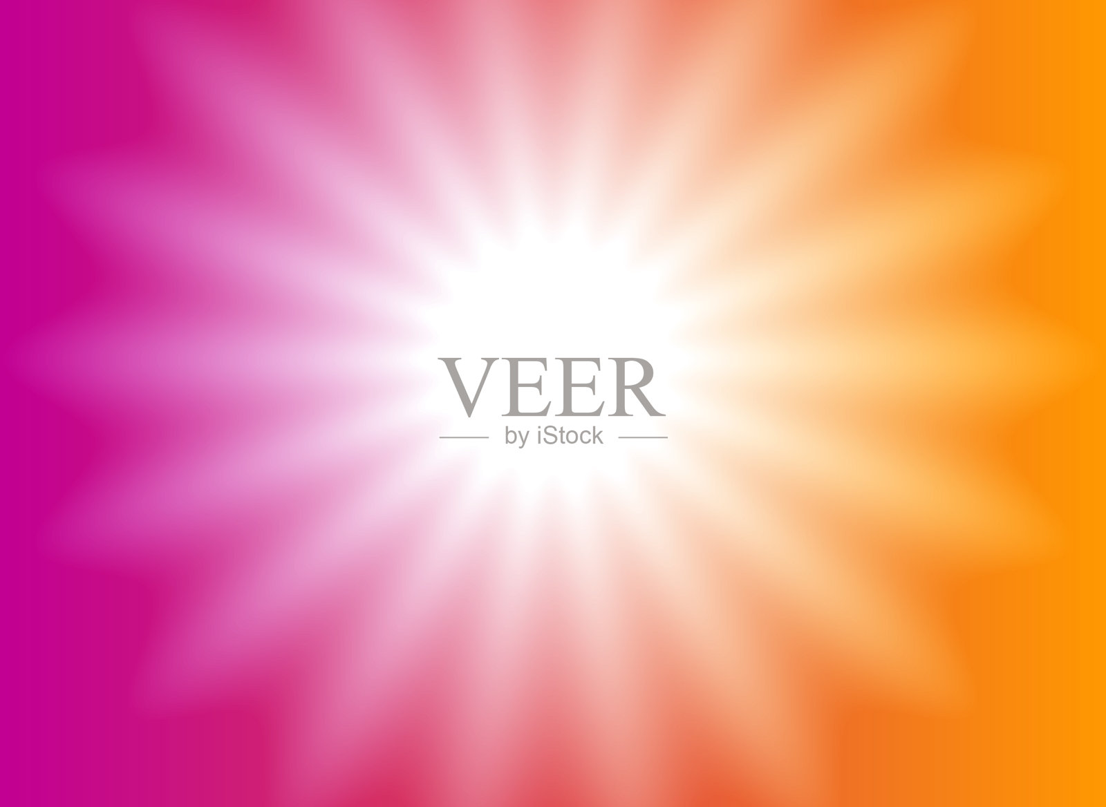 太阳在天空照耀日落向量抽象的夏季背景。插画图片素材