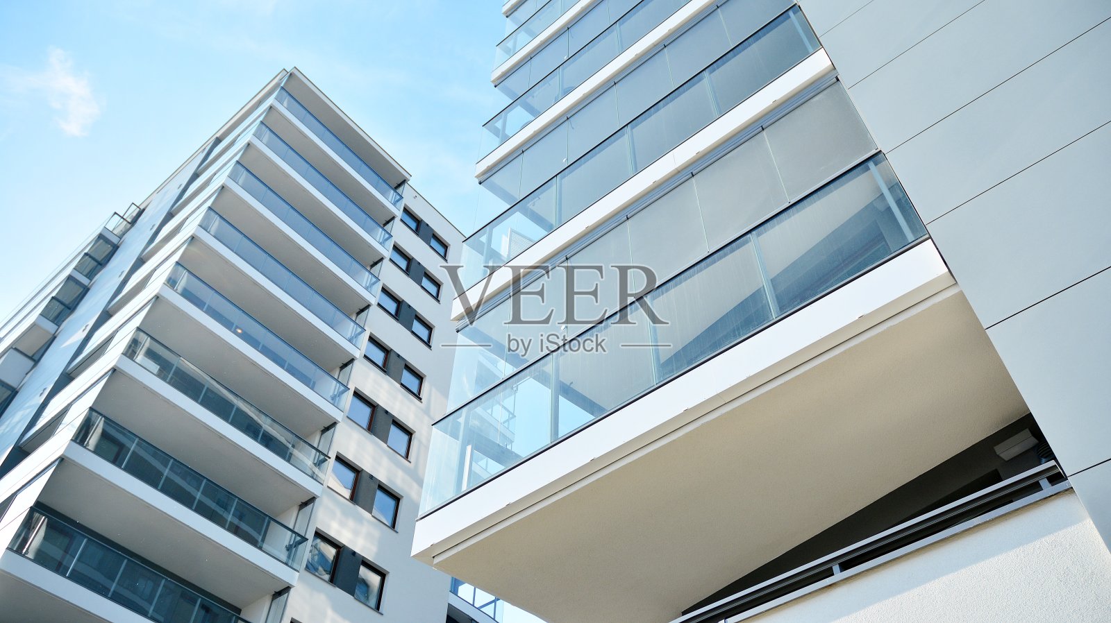 新的现代建筑建筑房子。照片摄影图片