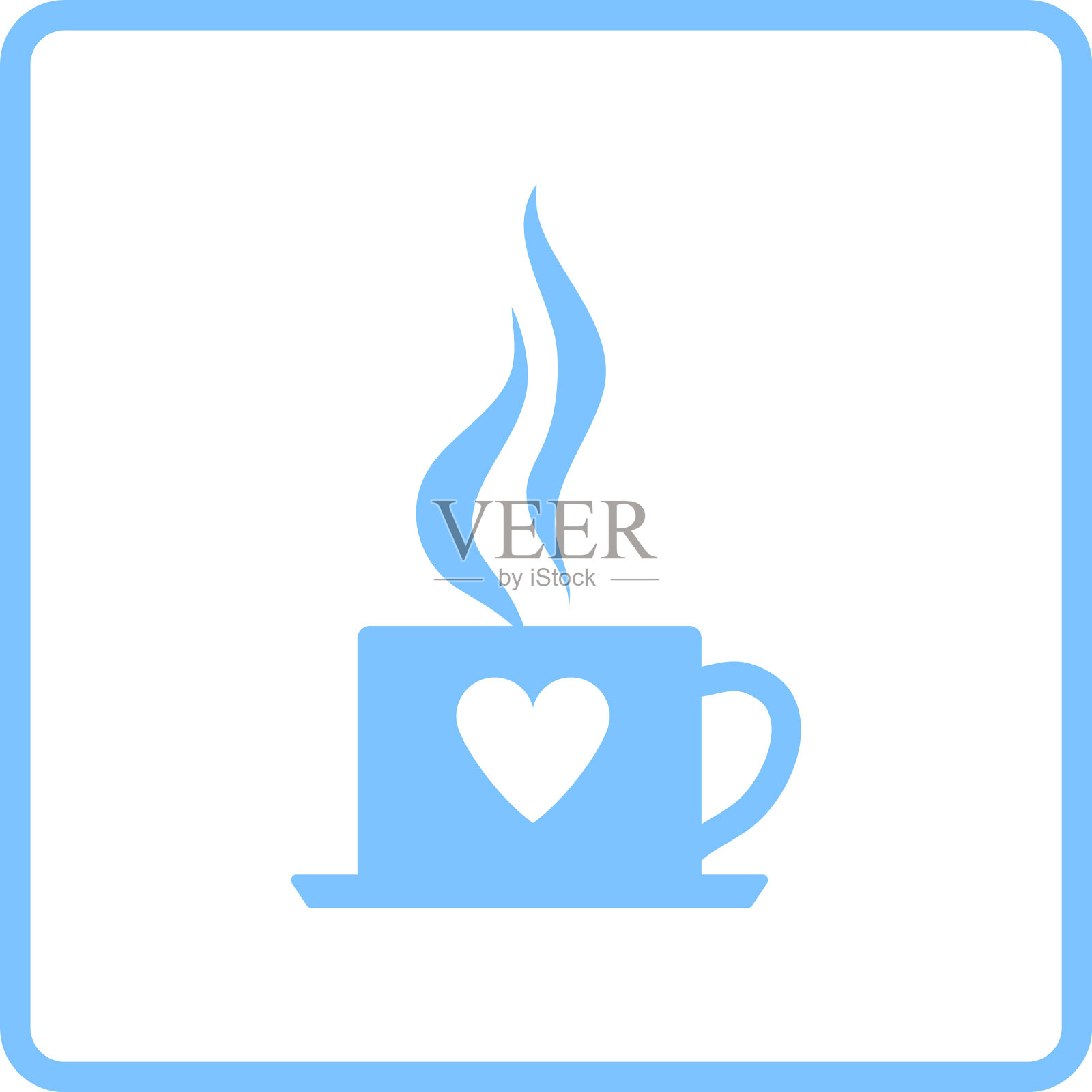 情人节咖啡偶像图标素材