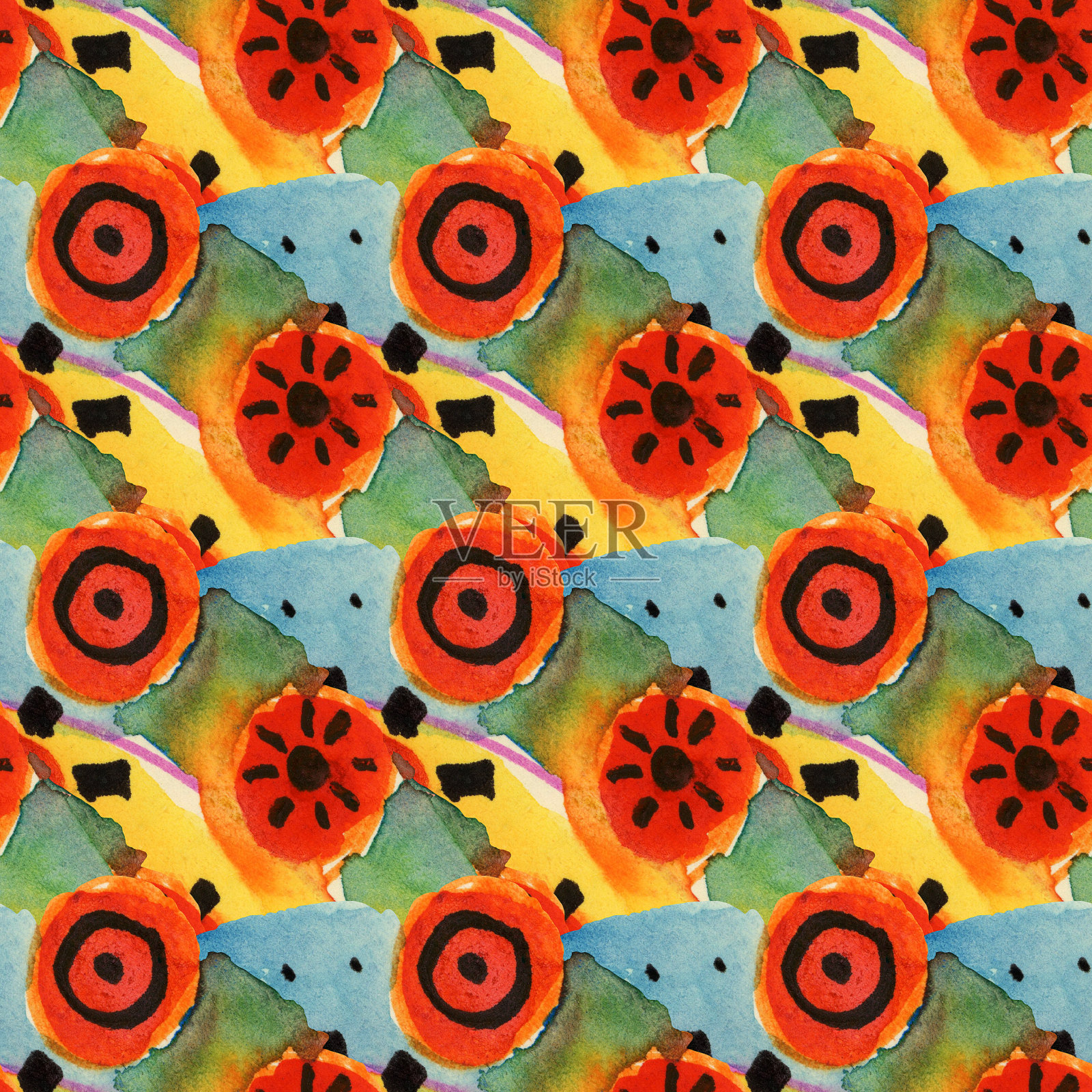 水彩插画图片素材